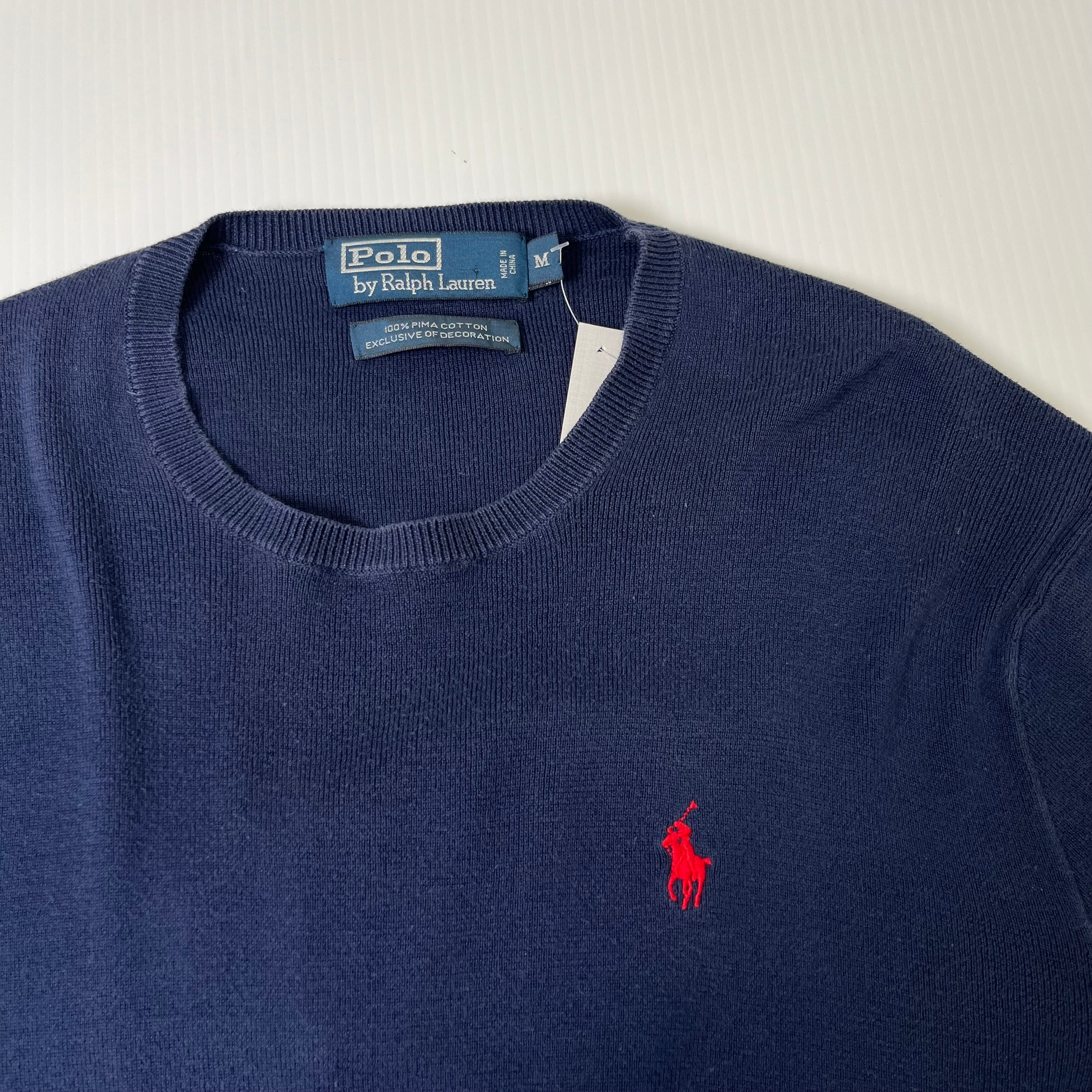 Vintage Polo Ralph Lauren Pima Cotton Light Sweater M