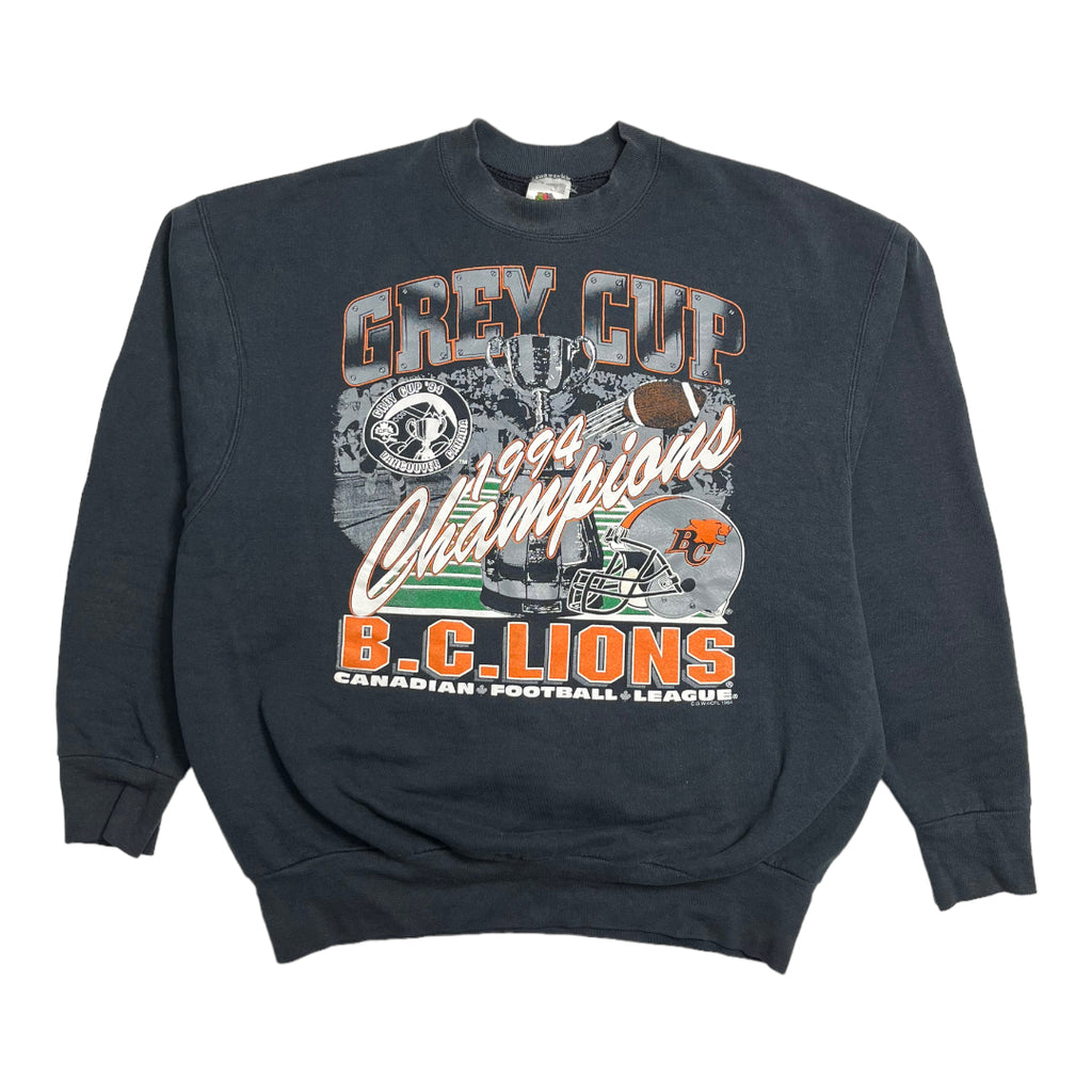 1994 BC Lions Grey Cup Crewneck XL