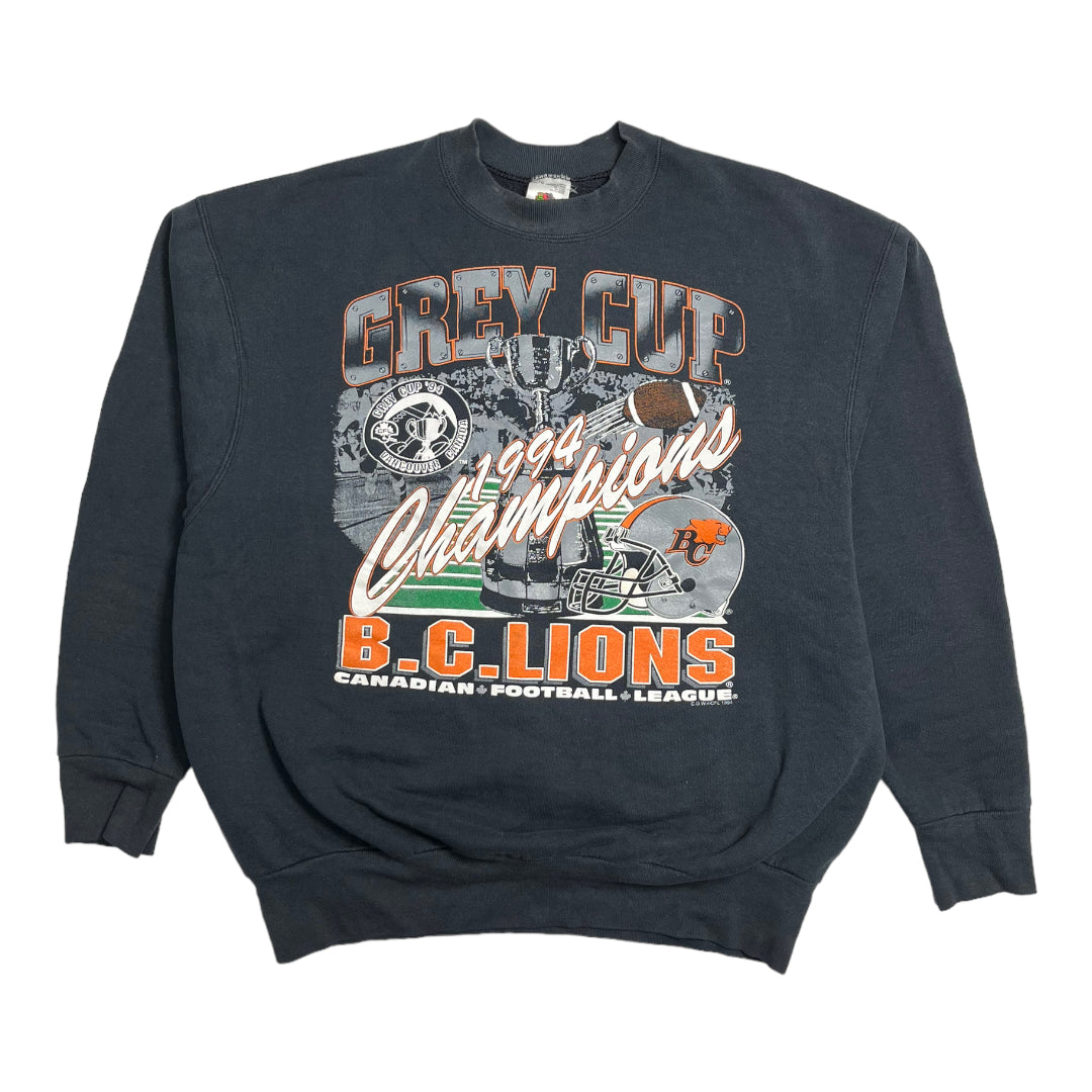 1994 BC Lions Grey Cup Crewneck XL