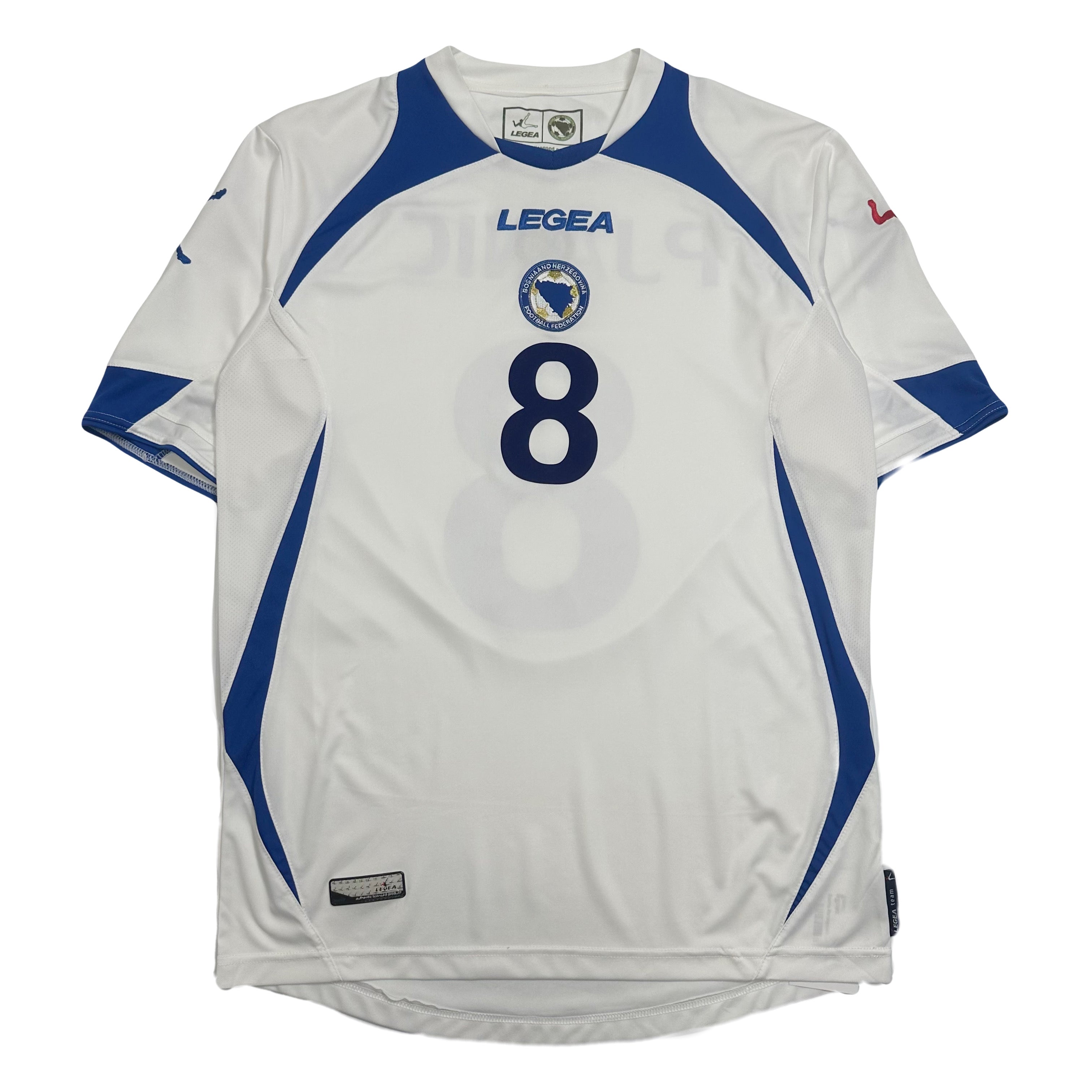 2013 Legea Bosnia & Herzegovina Miralem Pjanic #8 Away Kit L