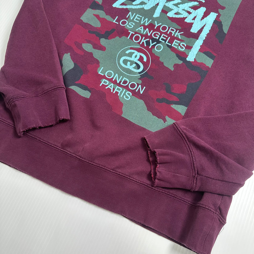 Stüssy International Camo Graphic Crewneck L