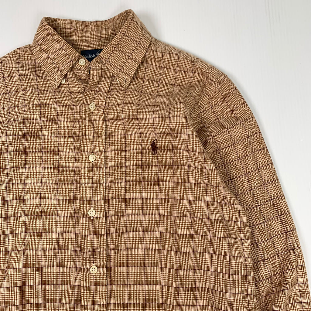Vintage Ralph Lauren Plaid Button Up Shirt S