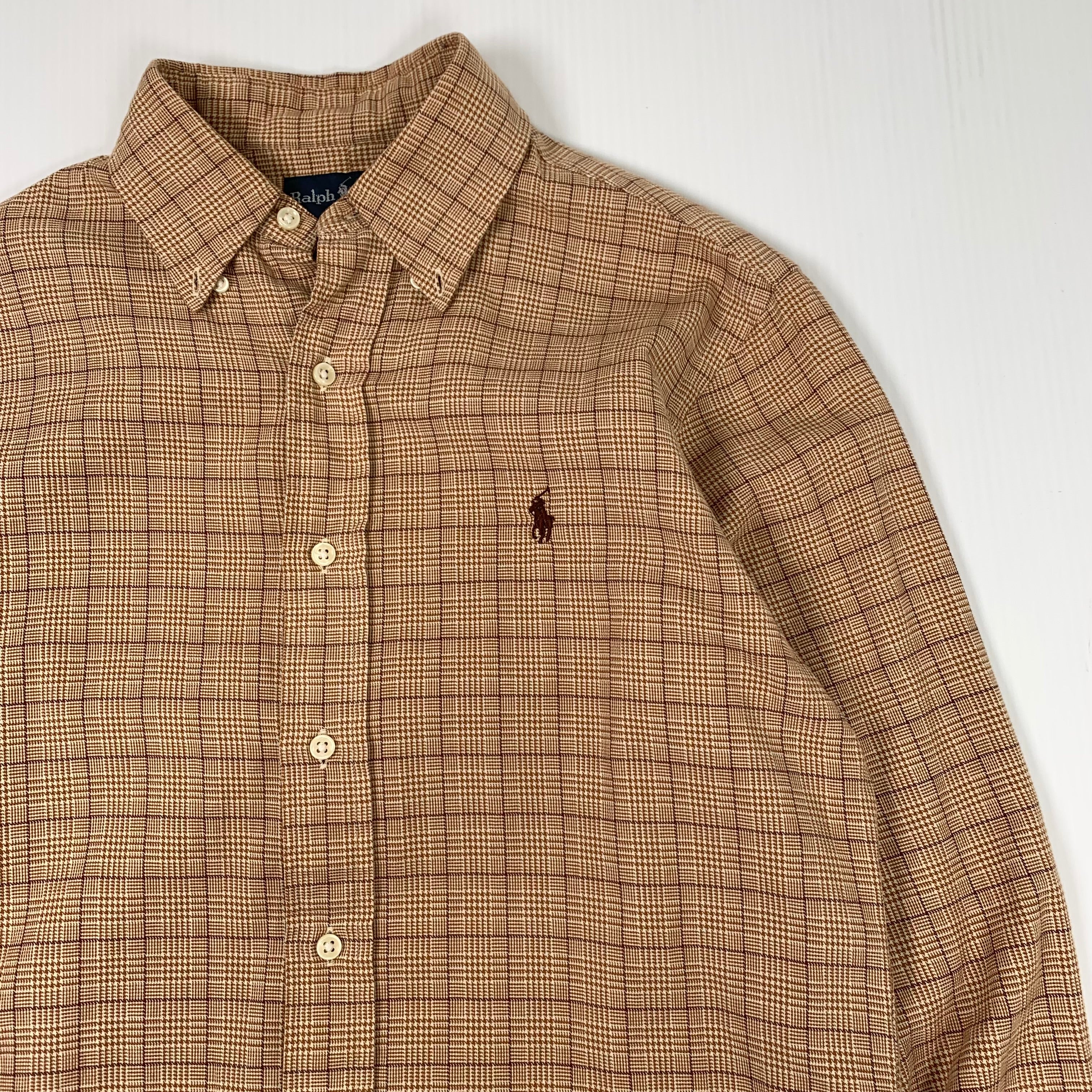 Vintage Ralph Lauren Plaid Button Up Shirt S