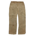 Carhartt Tan Double Knee Denim 38x34 1202