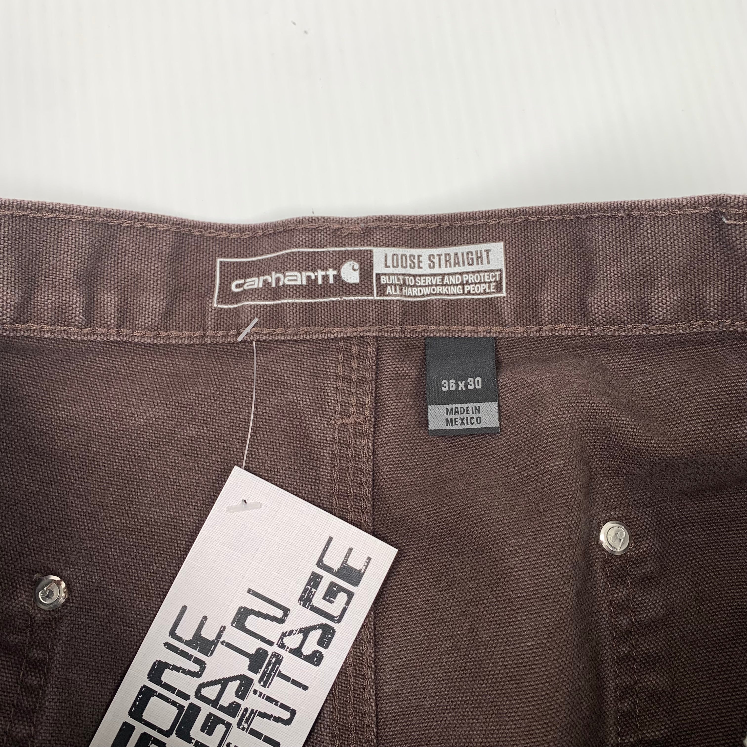 Vintage Carhartt Loose Fit Double Knee Denim 36