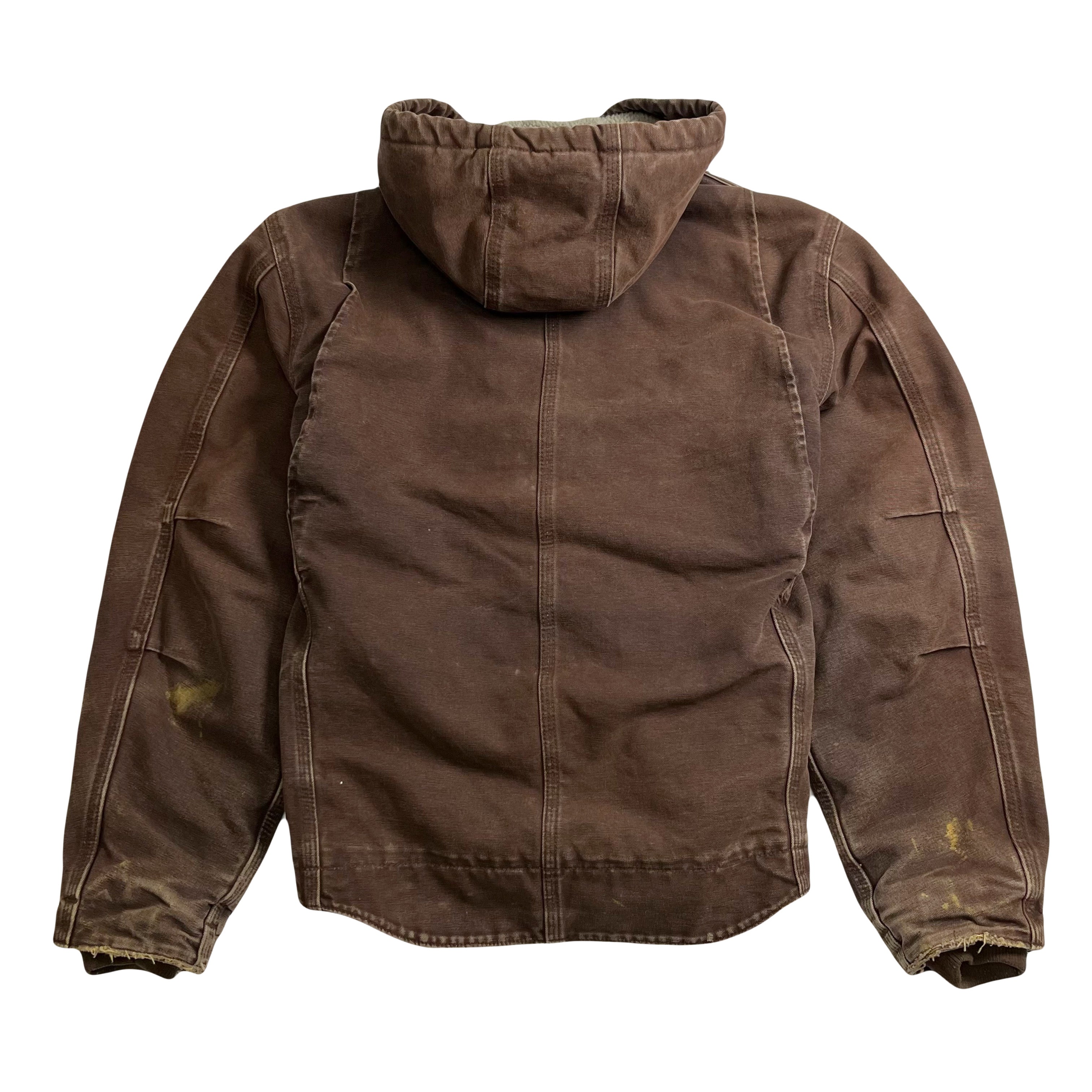 Vintage Carhartt Sherpa Lined Active Zip Jacket S