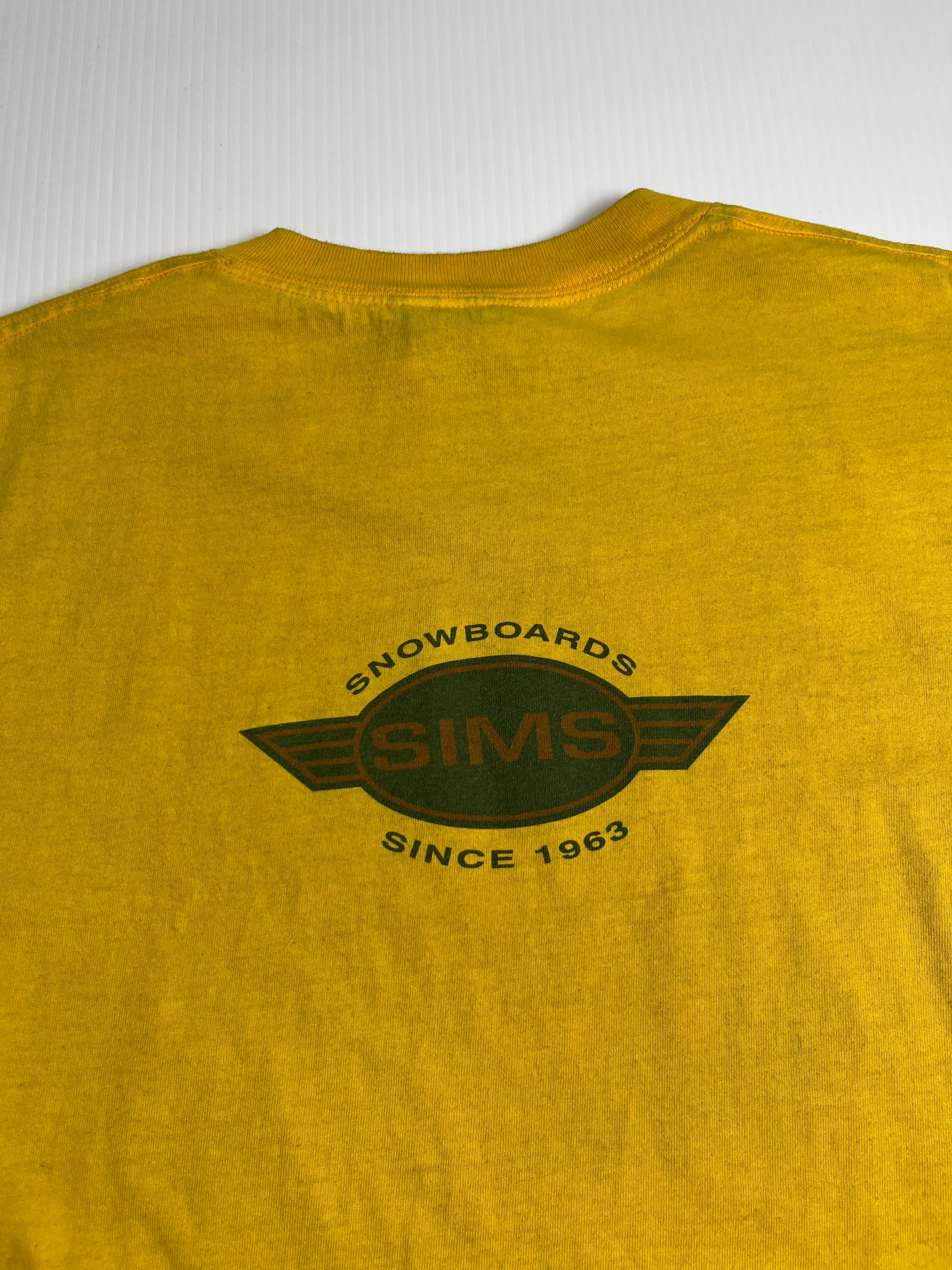 Vintage Sims Snowboard Company Tee XL