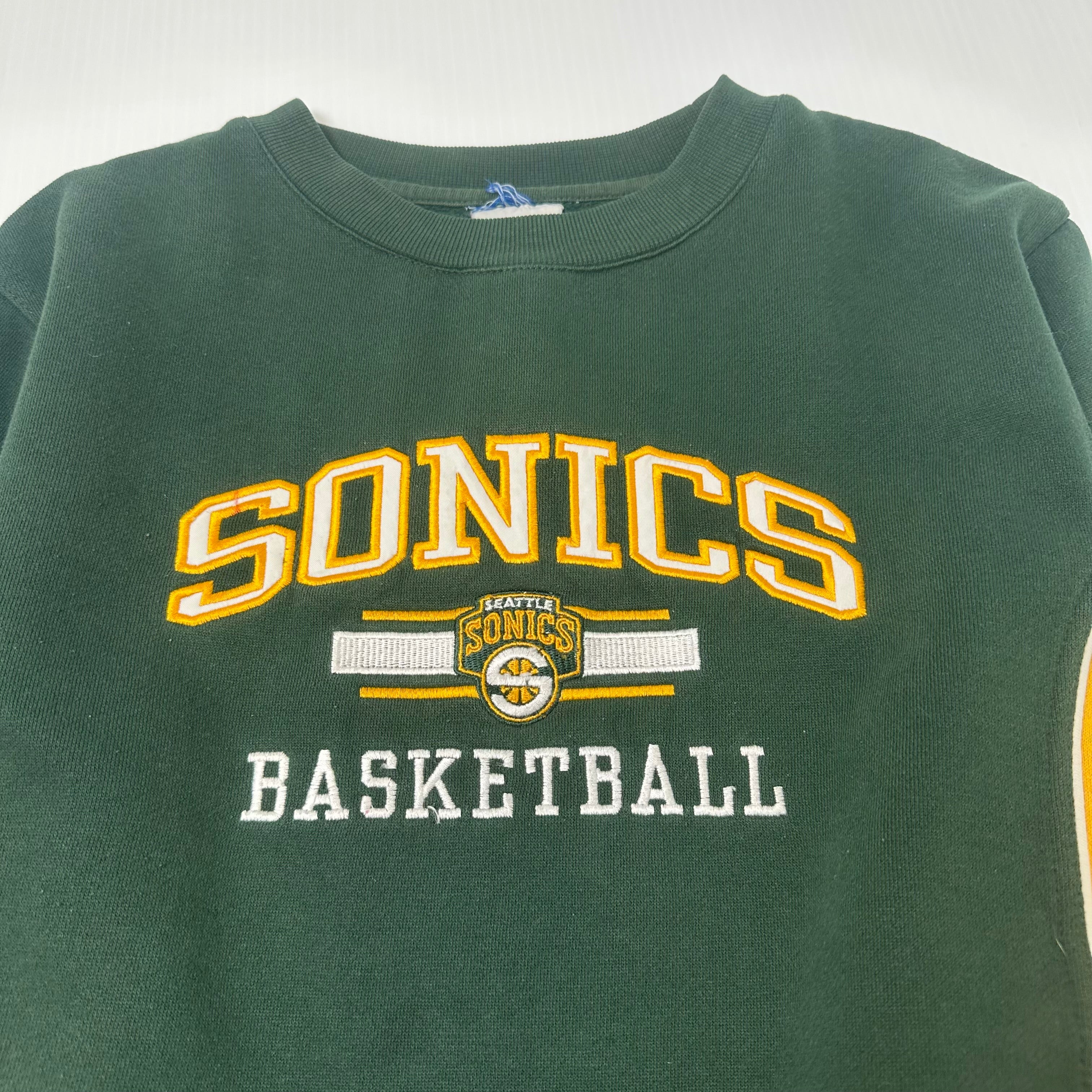 Vintage Reebok Seattle Sonics Crewneck S