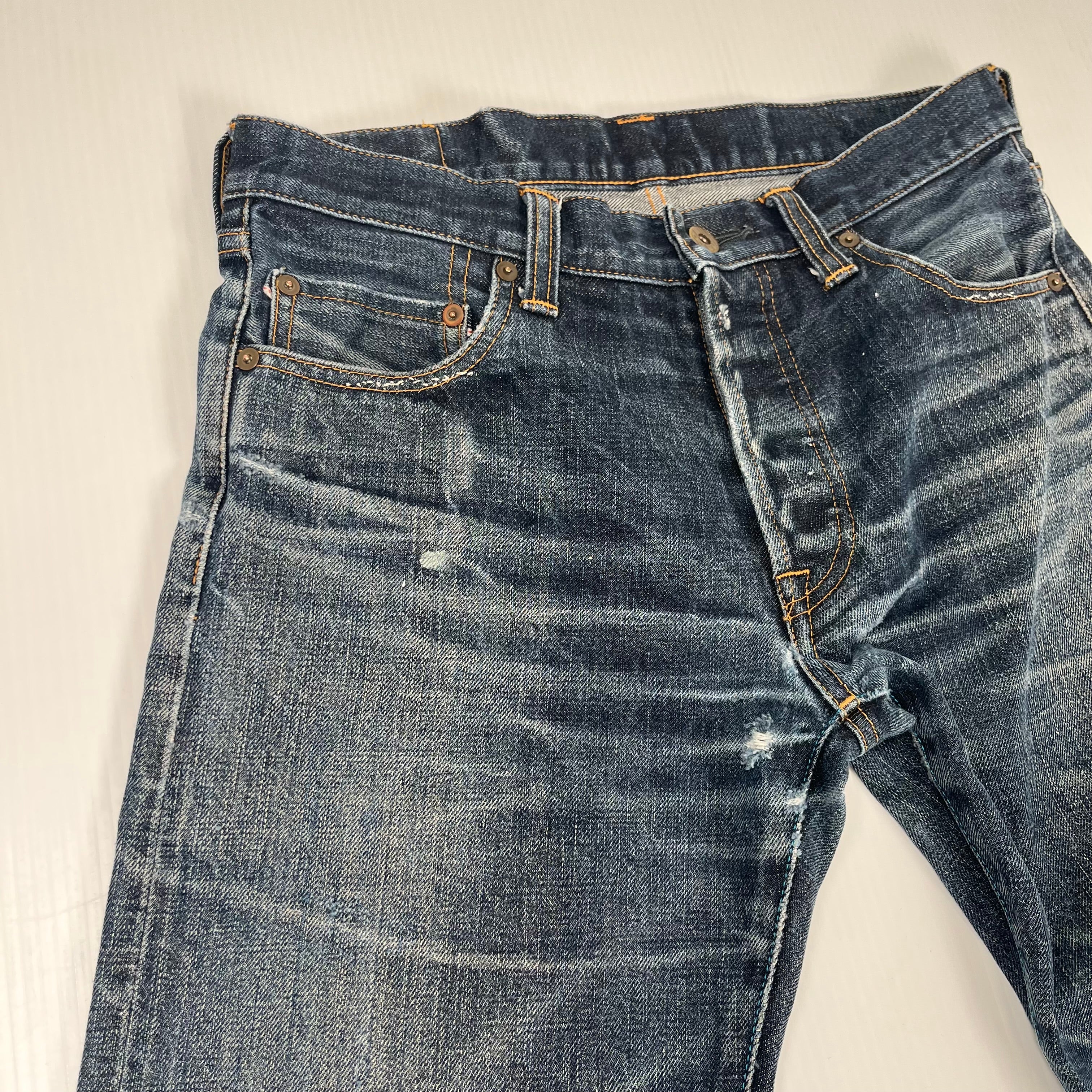 Japan Blue Selvedge Medium Wash Denim 31