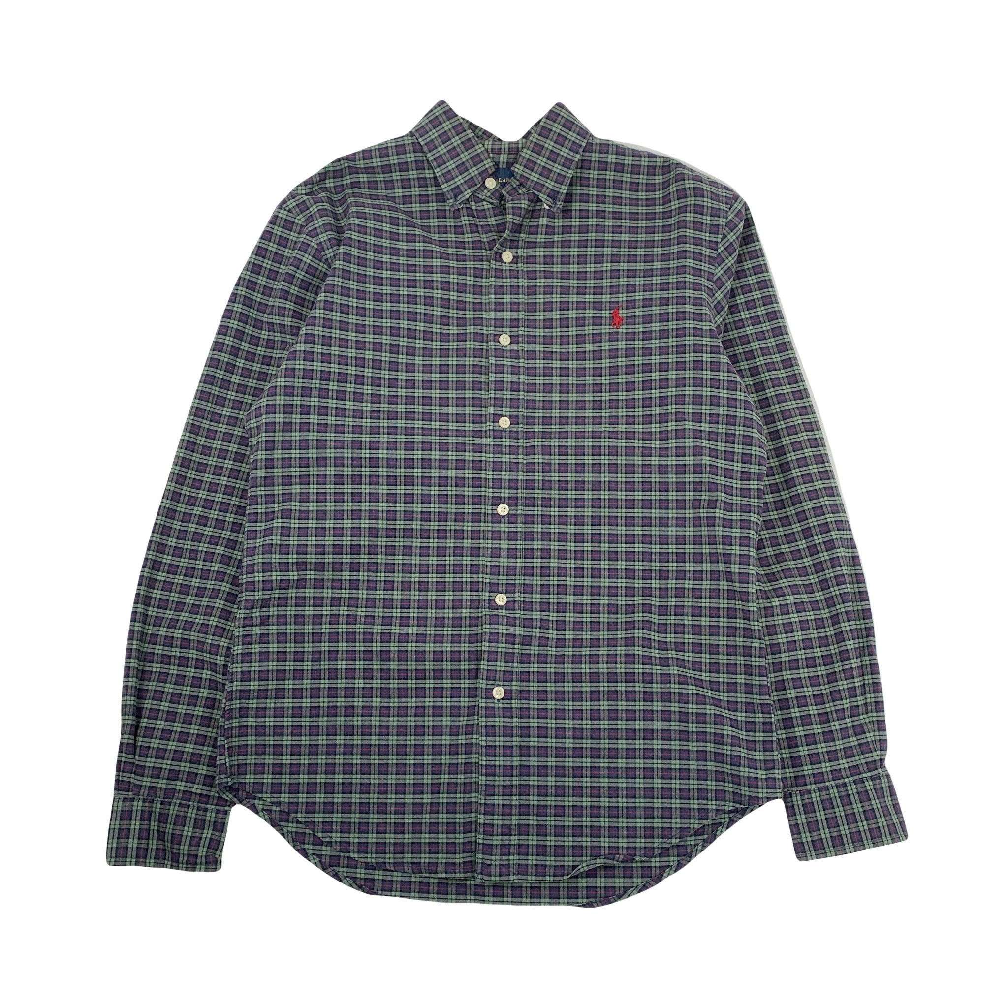 Polo Ralph Lauren Plaid Button Up Shirt M