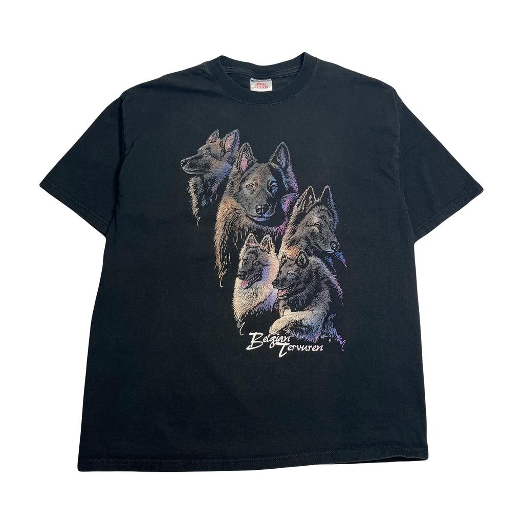 Vintage Belgian Tervuren Dog Tee M
