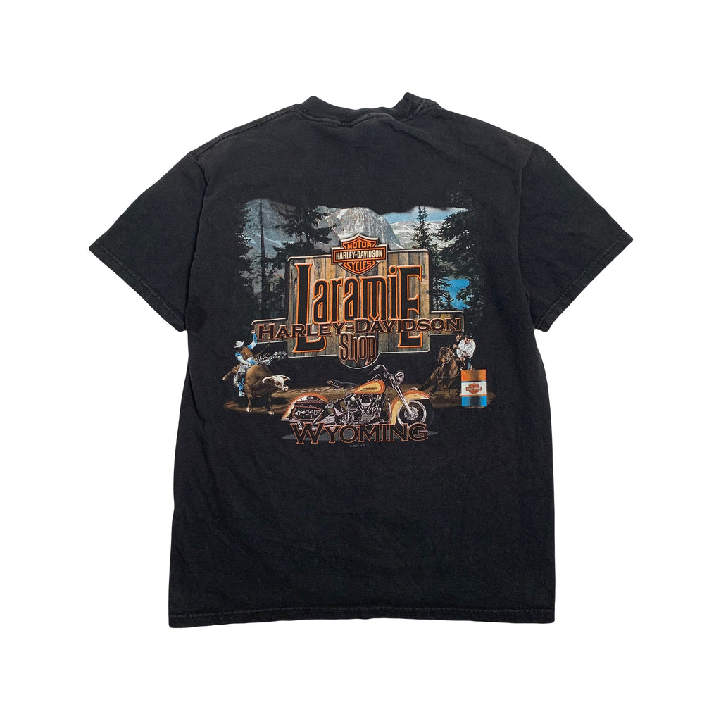 Harley Davidson I Love My Wife Wyoming Tee M