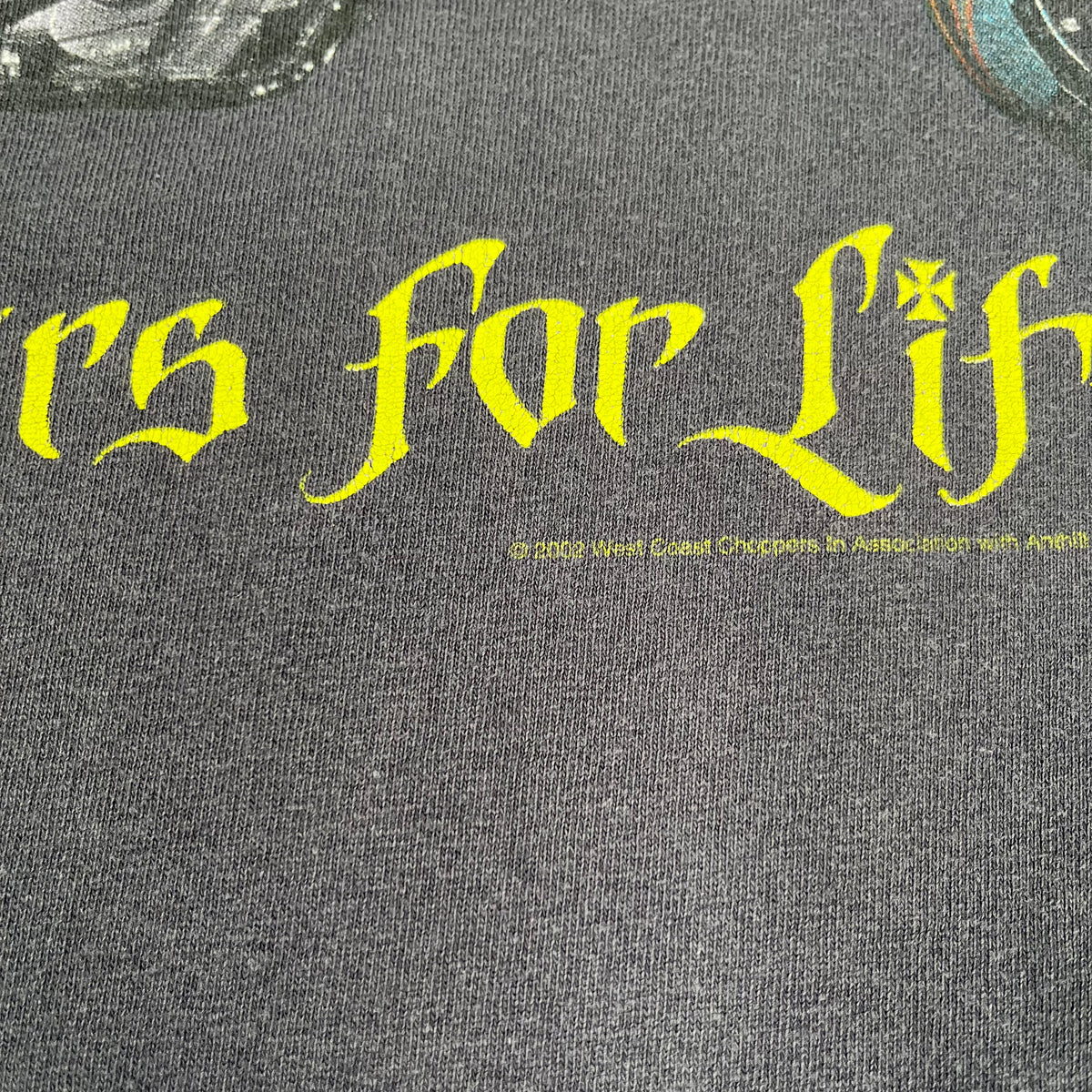 Vintage West Coast Choppers For Life Tee XL