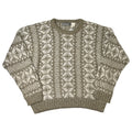 Vintage North Country Pattern Knit Sweater XL