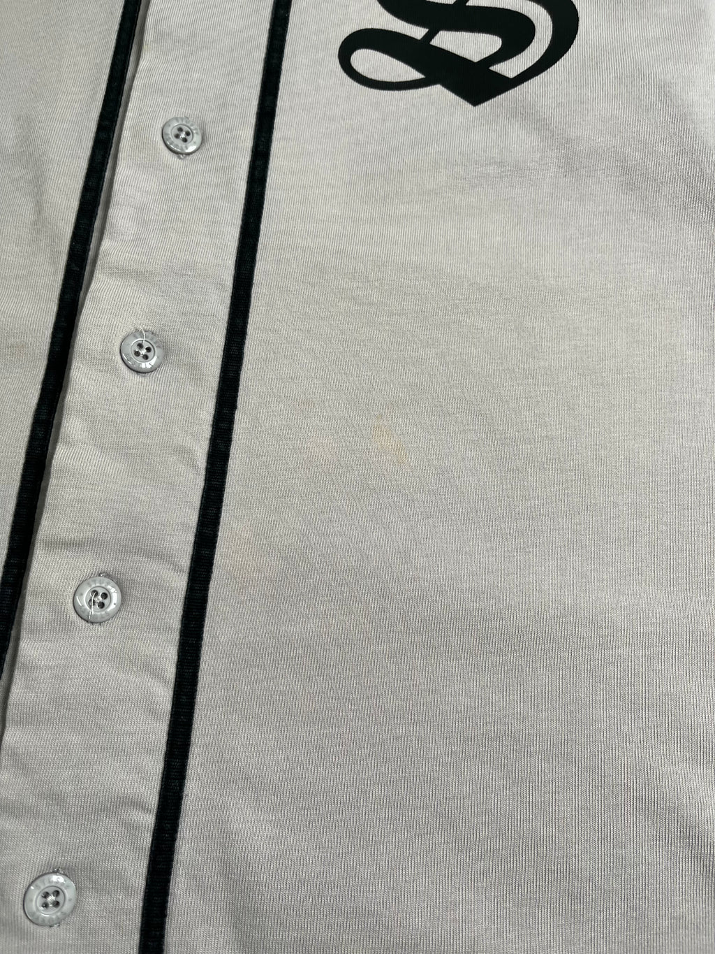 Stüssy Old English Logo Baseball Jersey M