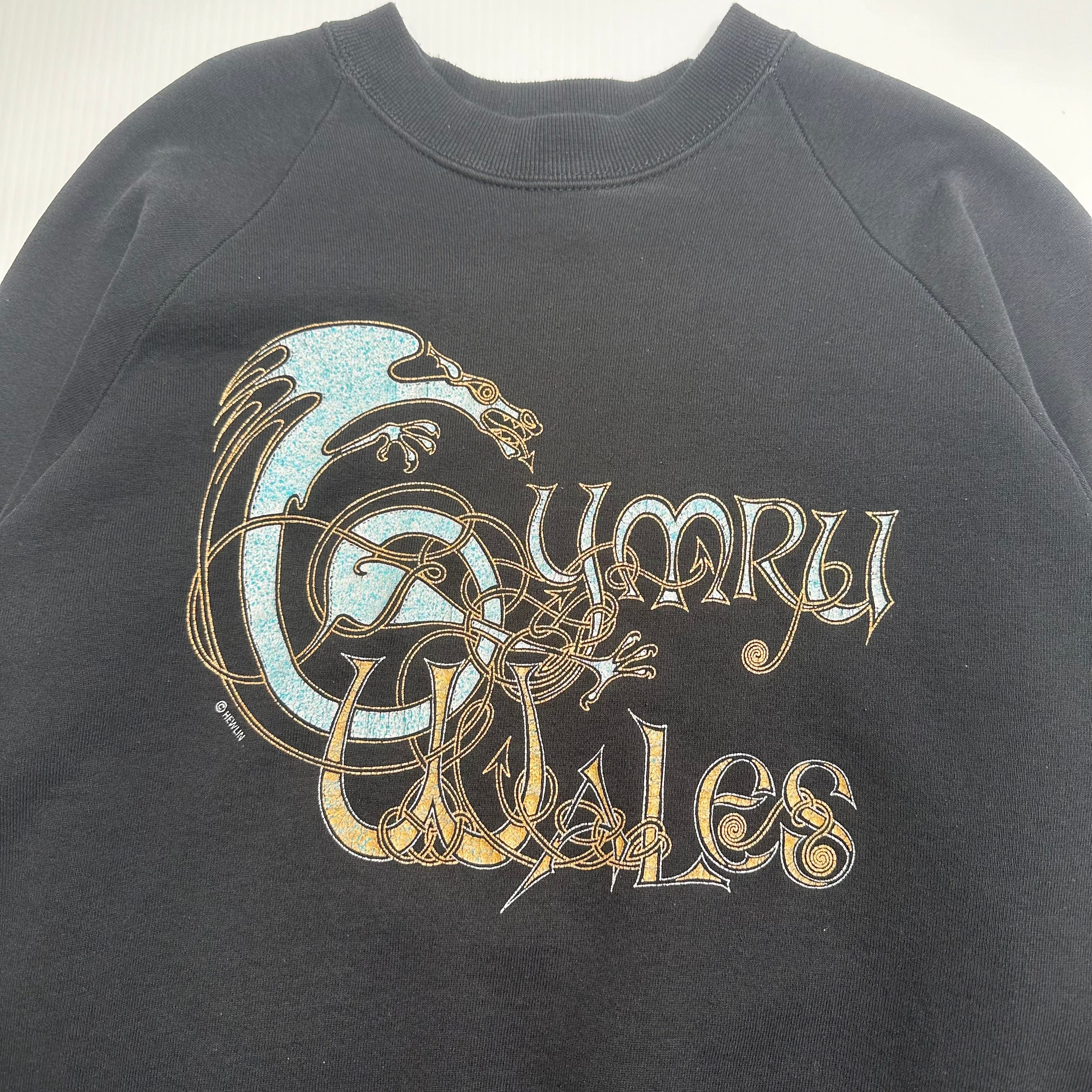 Vintage Cymru Wales Crewneck L