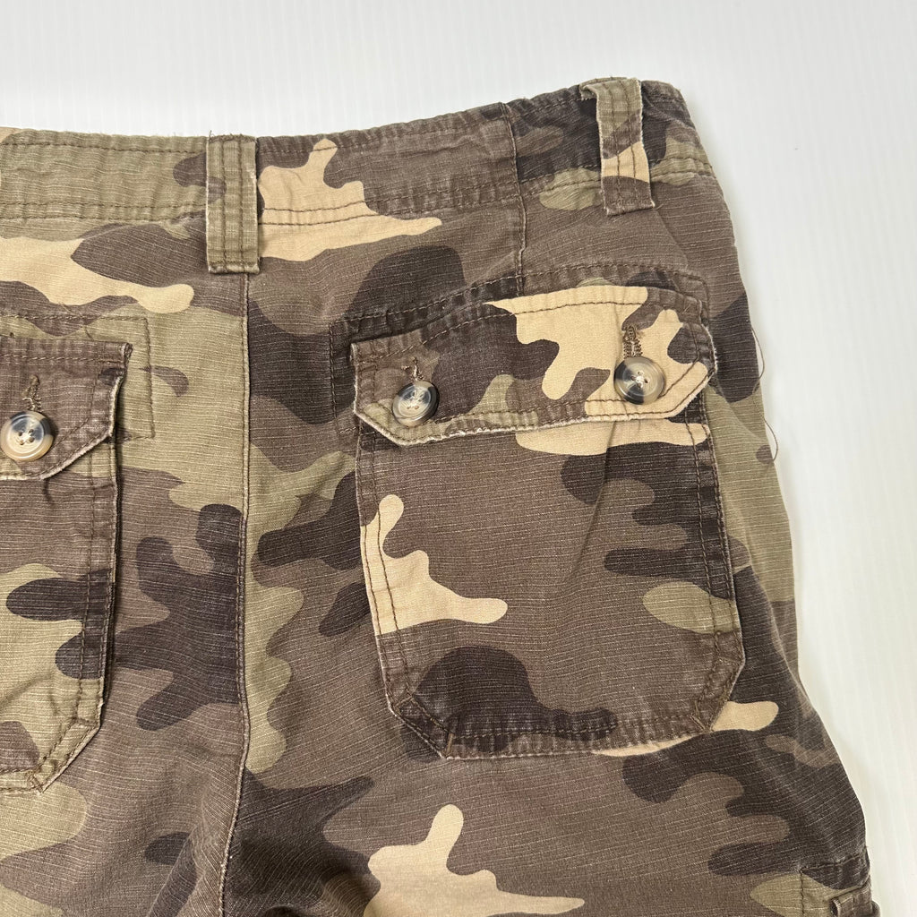 Y2K G:21 Camouflage Ripstop Cargo Shorts 30