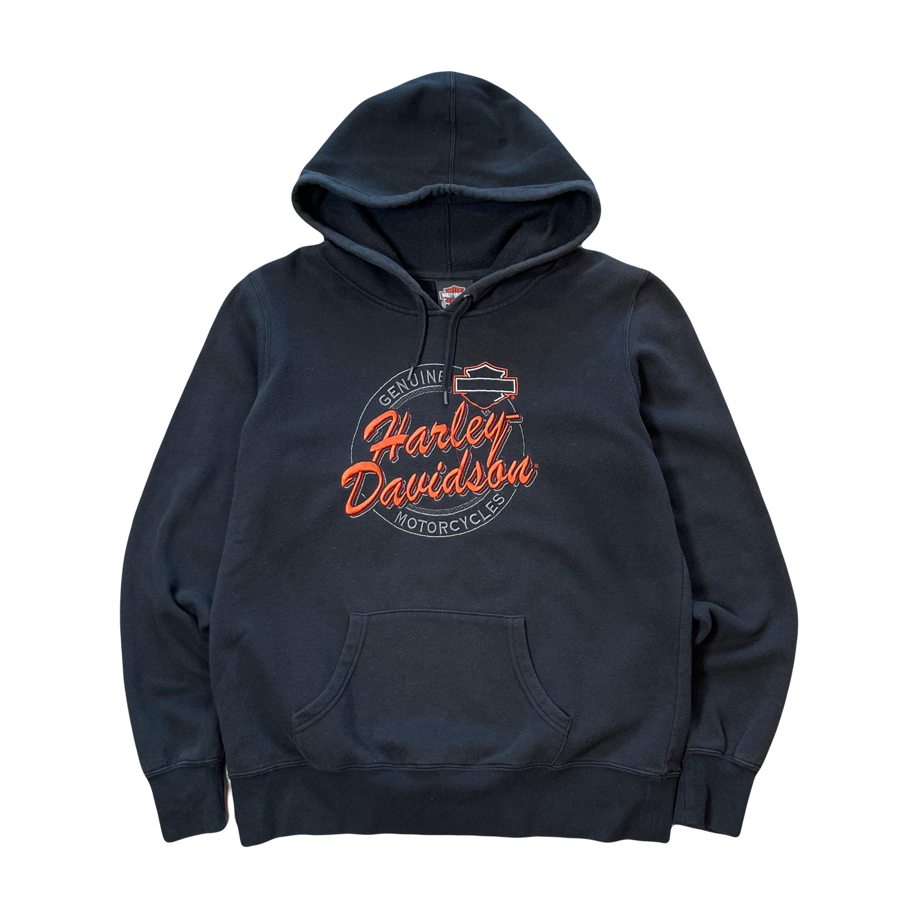 Harley Davidson Chilliwack Embroidered Logo Hoodie L