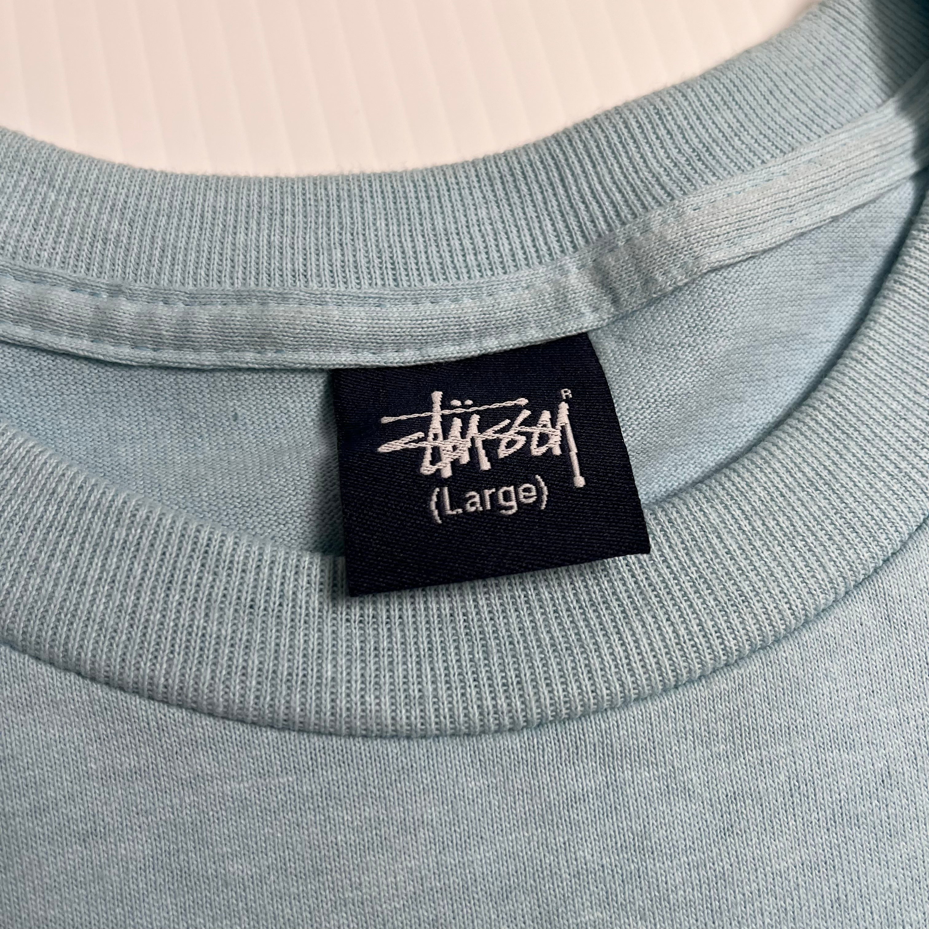 Stussy Comic Bubble Logo Tee L