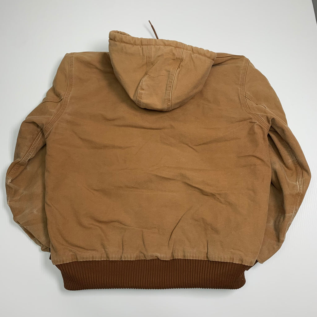 Carhartt Tan Hooded Jacket M