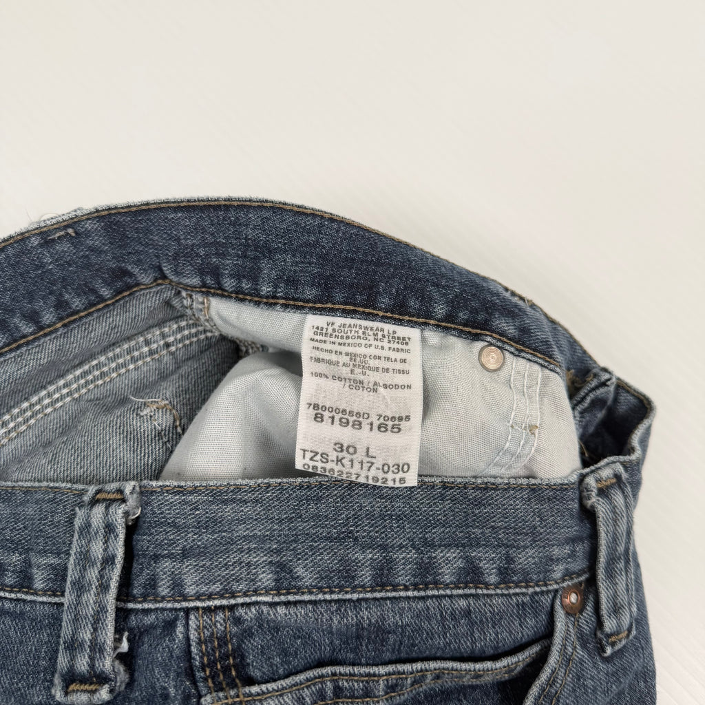 Lee Dungarees Dark Wash Denim Carpenter Shorts 30