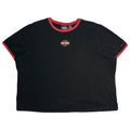 Harley Davidson Mini Logo Ringer Tee Women's XXL