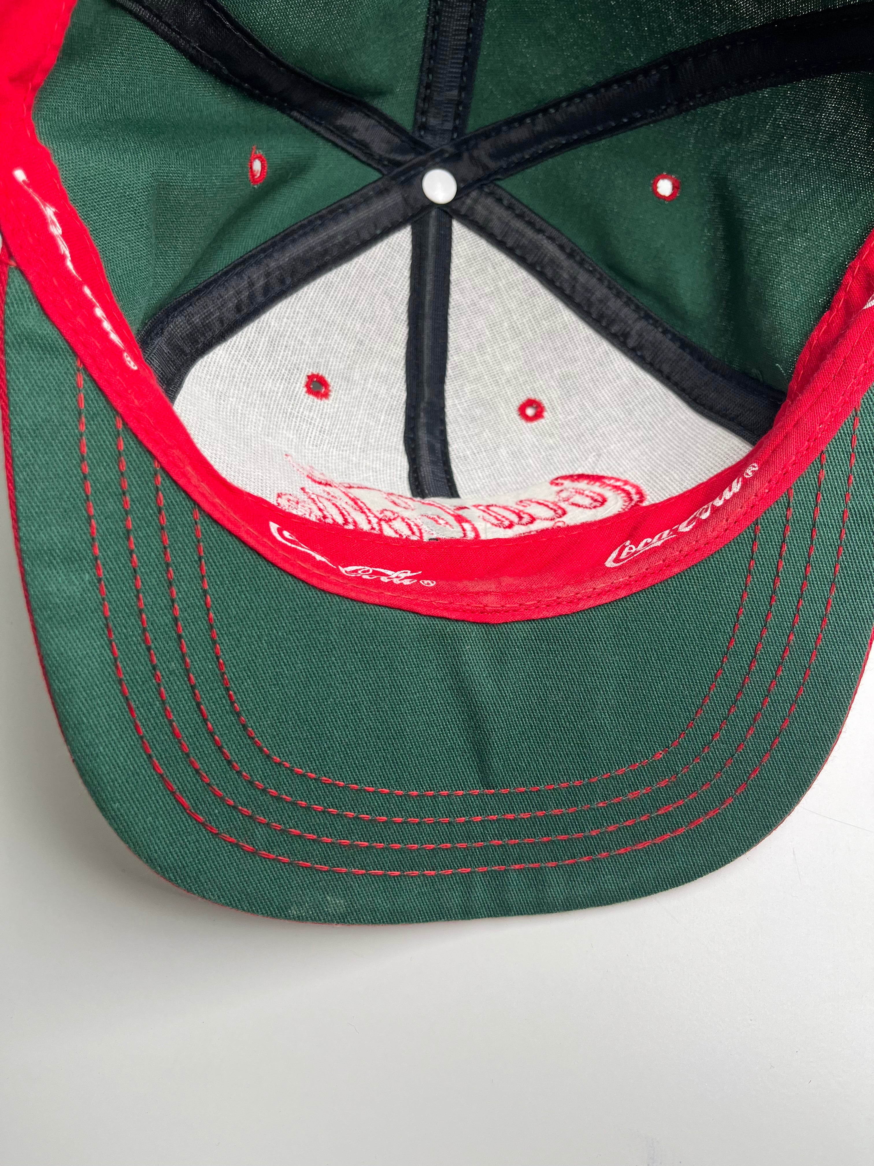 Vintage Coca-Cola Script Logo Snapback Hat