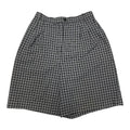 Vintage High Waisted Plaid Shorts 27W