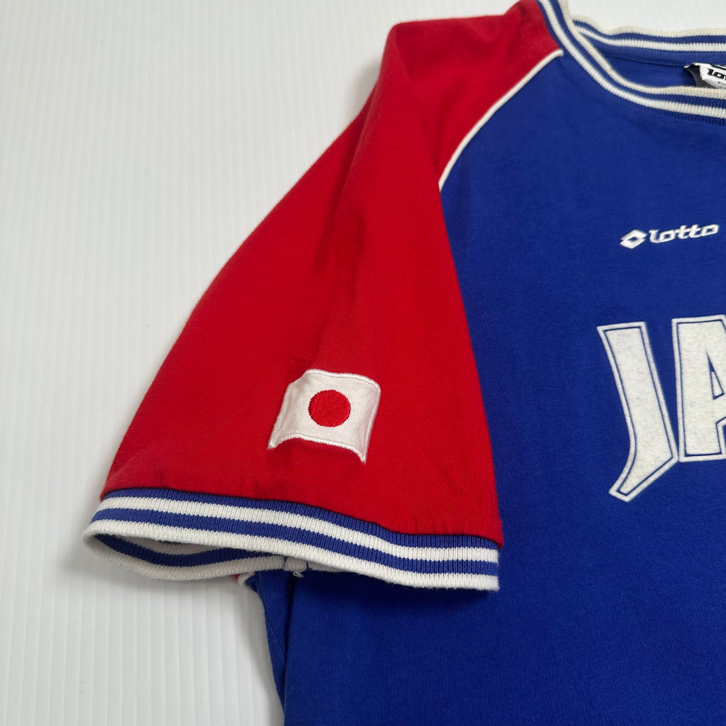 Vintage Lotto Japan Soccer Jersey Tee M