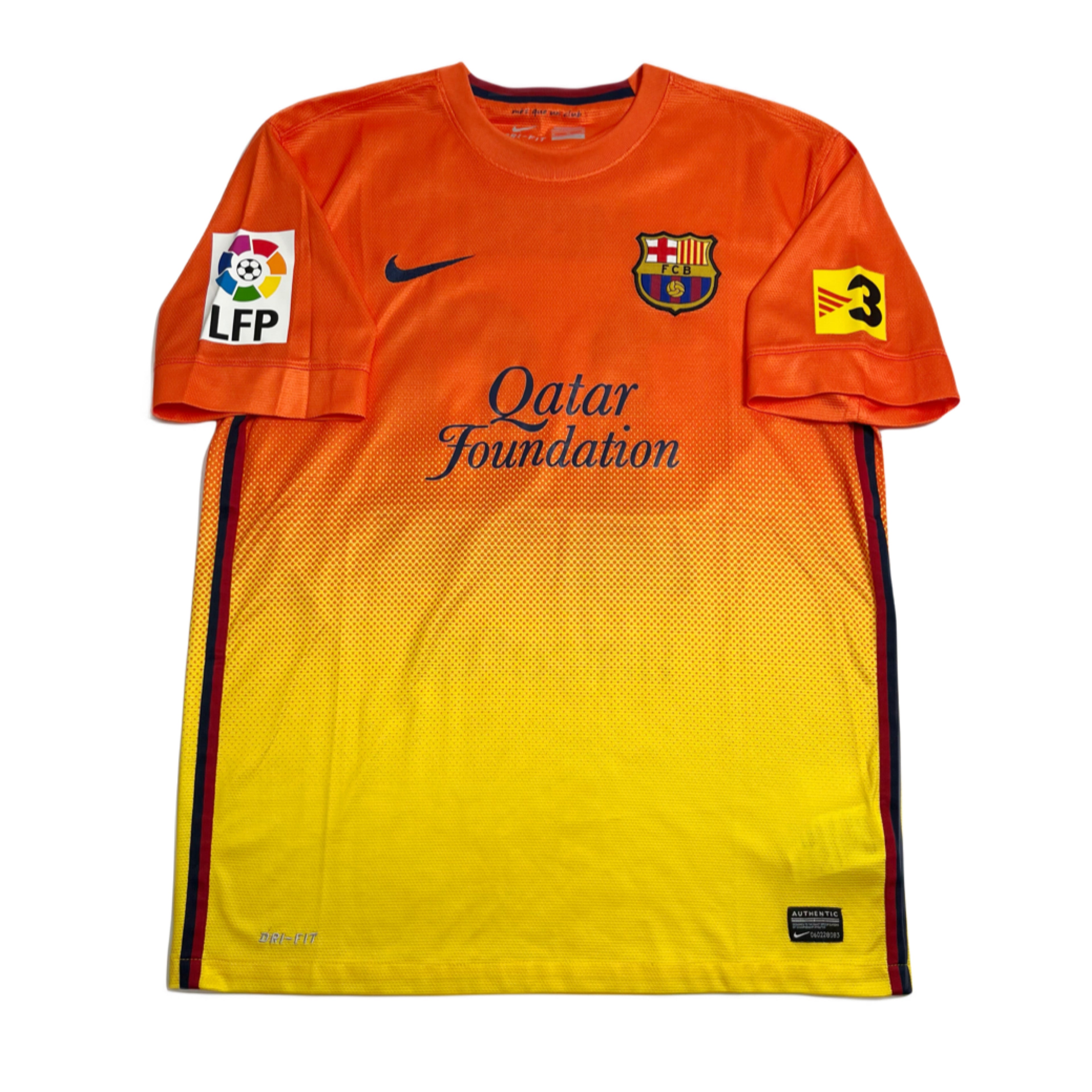 2012-13 FC Barcelona Lionel Messi Away Kit M
