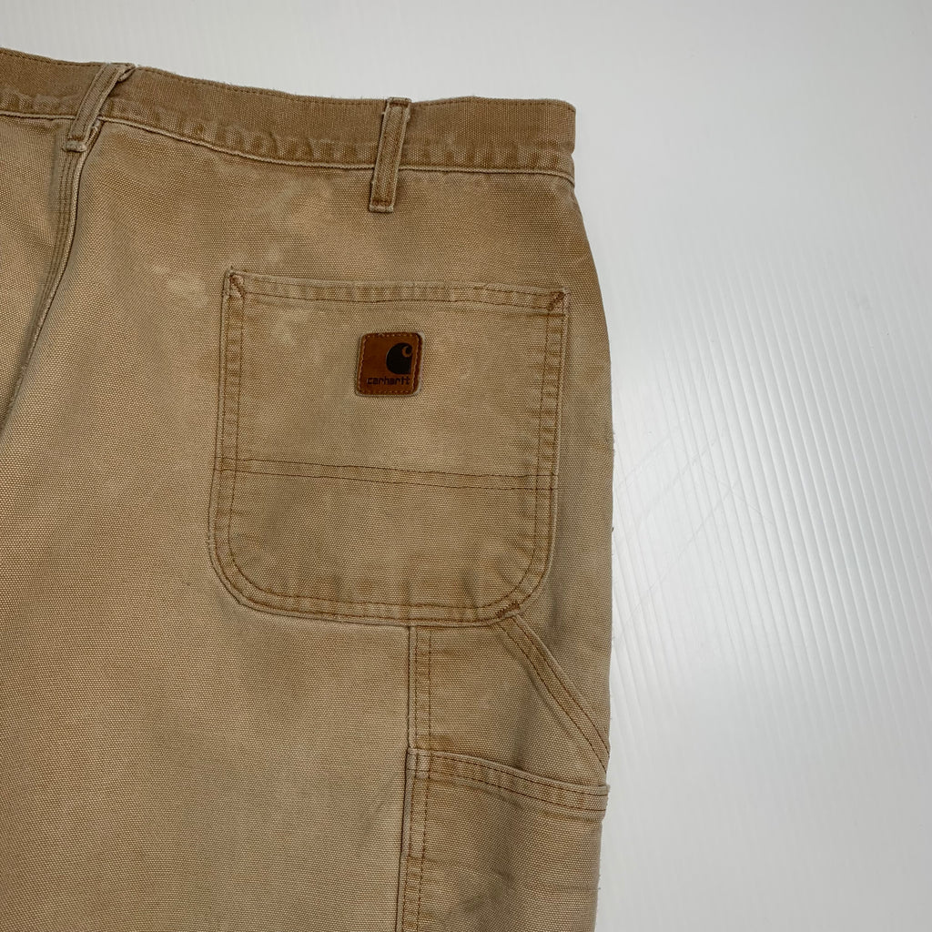 Vintage Carhartt Blanket Lined Faded Carpenter Pants 38