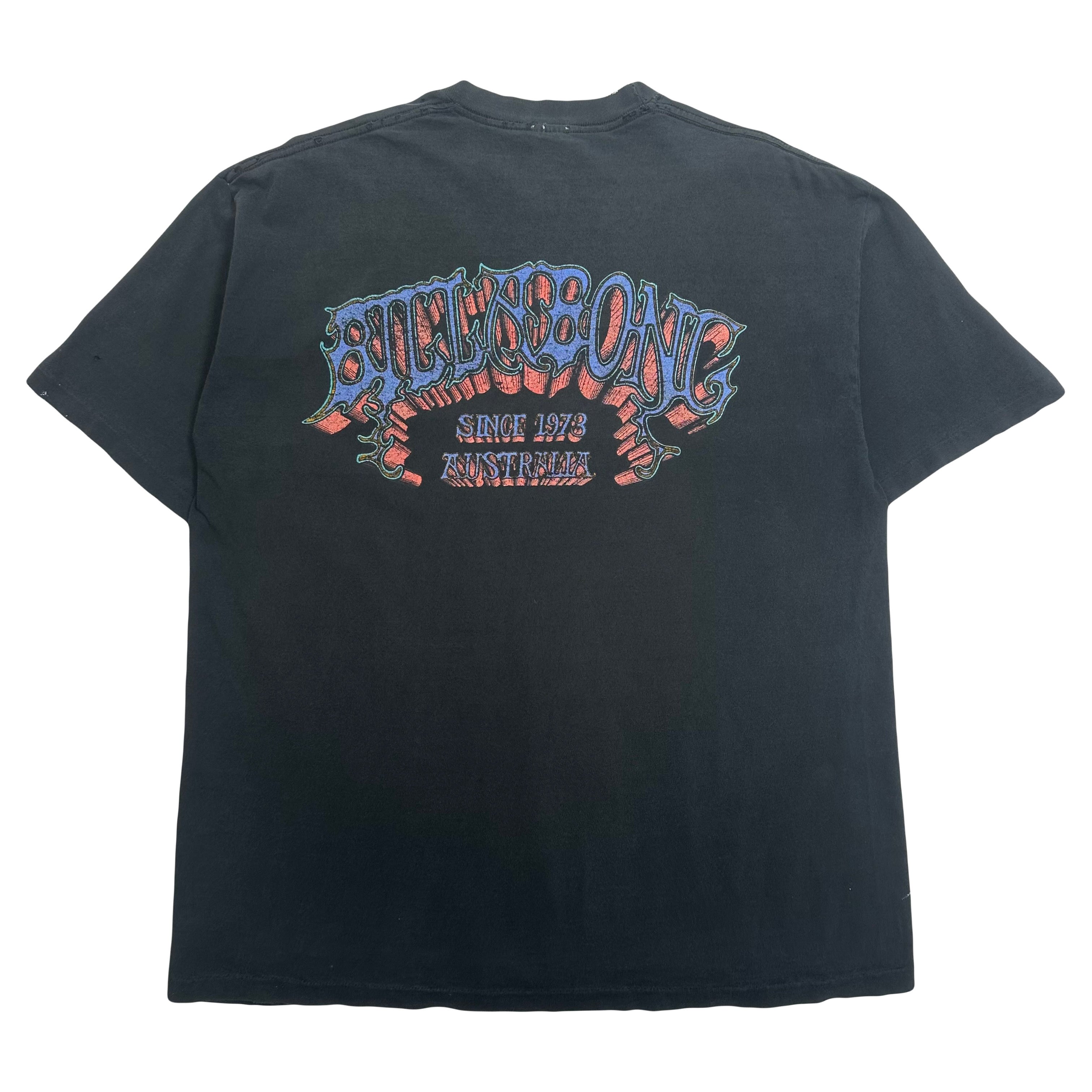 90s Billabong Australia Distressed Surf Tee L