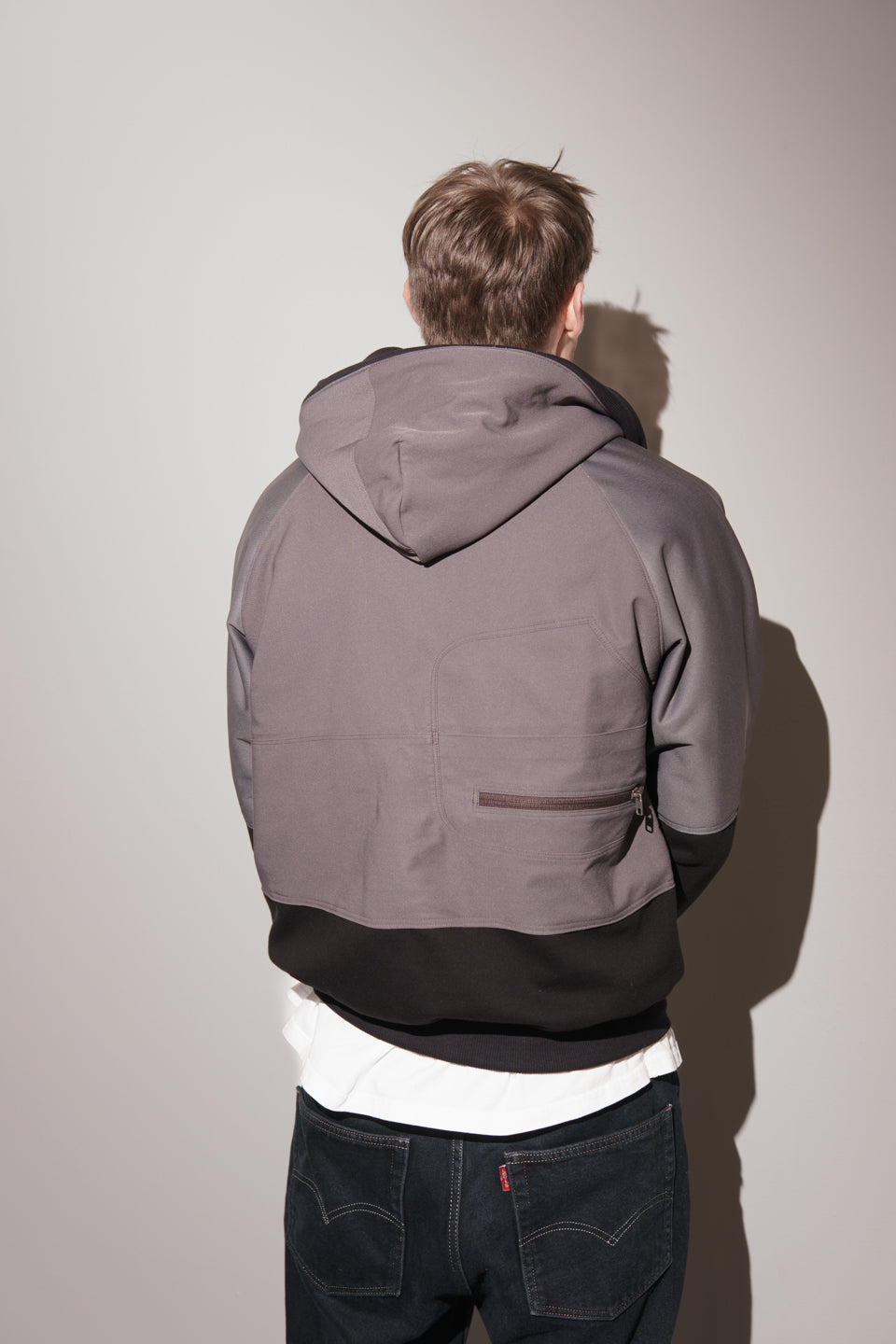 Rework Arc'teryx Two-Tone Zip Hoodie L
