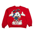 90s Mickey Street Style Graphic Crewneck L