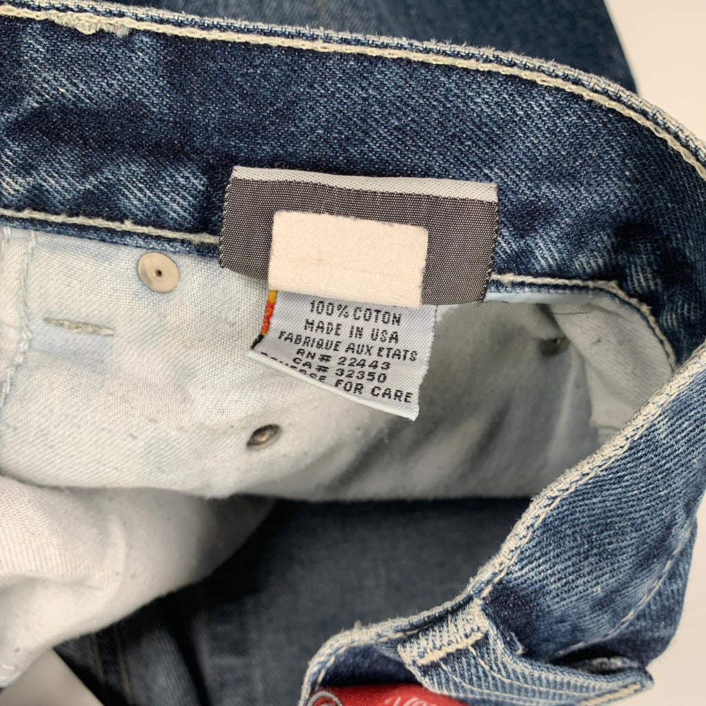 Vintage Quiksilver Loose Cut Medium Wash Denim 32