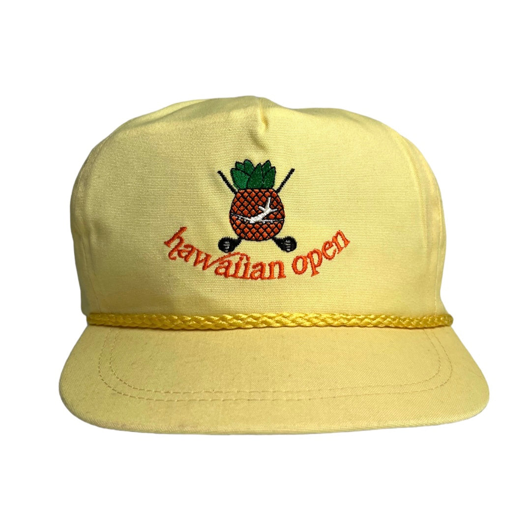Vintage Hawaiian Open Strapback Hat