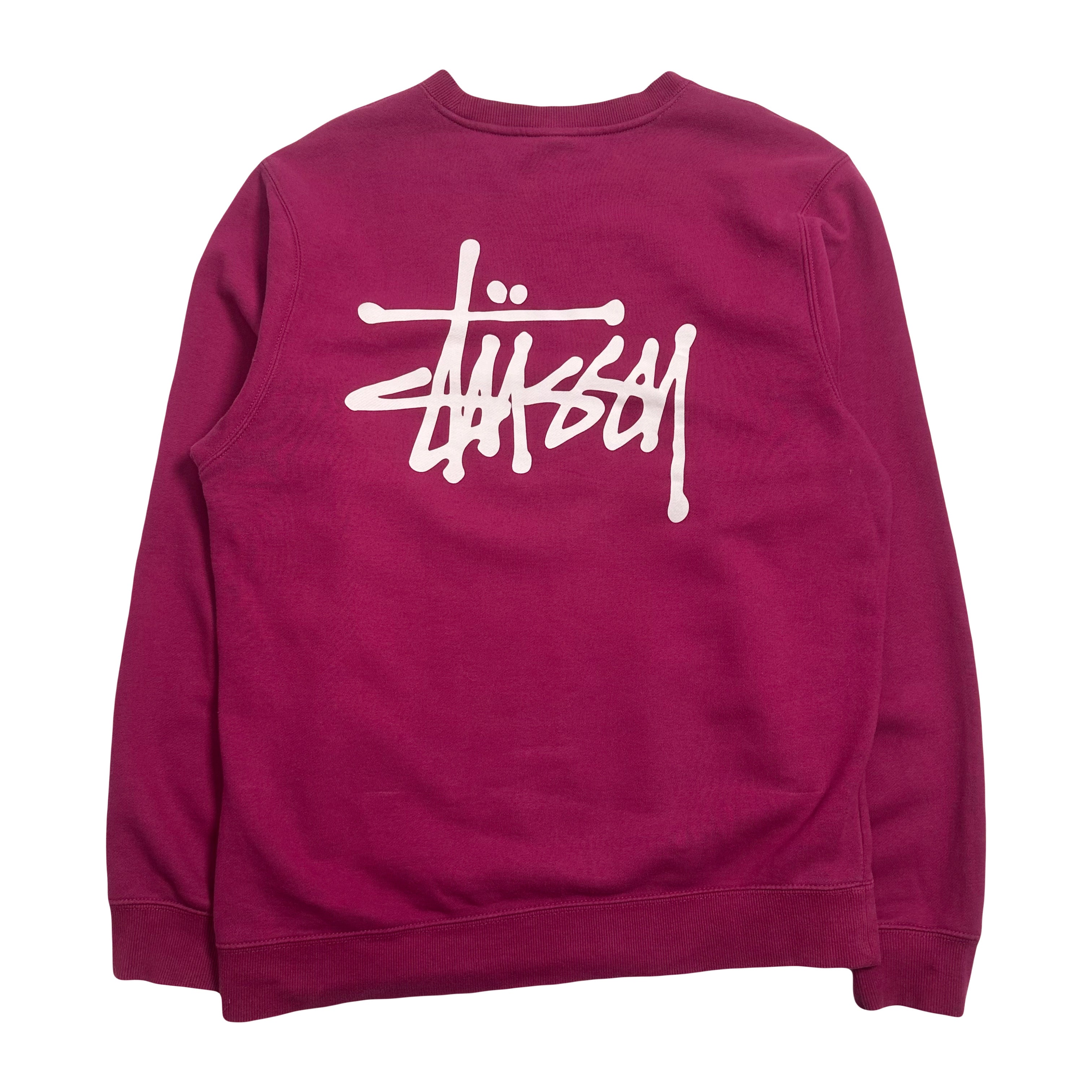 Stüssy Back Logo Crewneck M