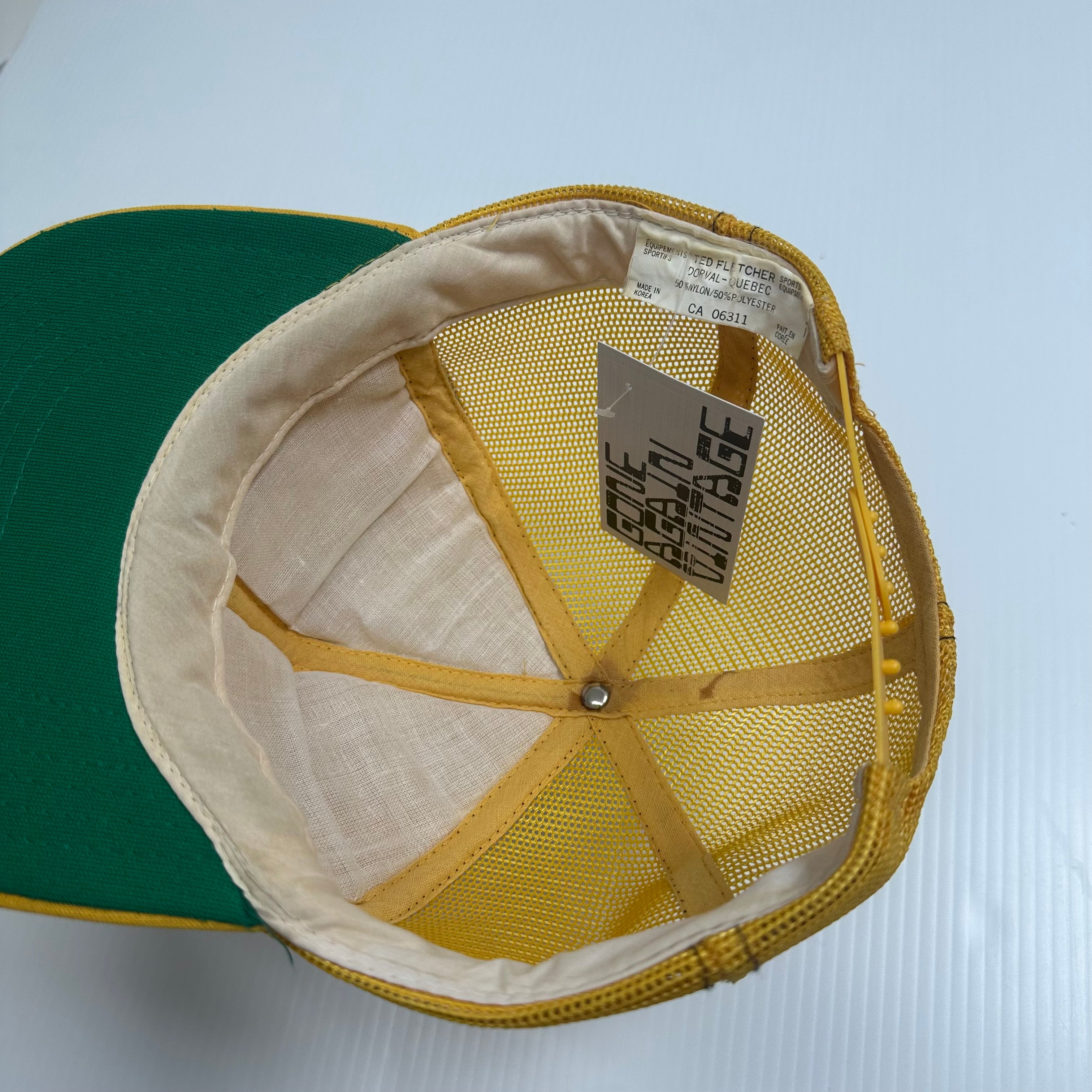 Vintage Vancouver Canucks Ted Fletcher Trucker Hat