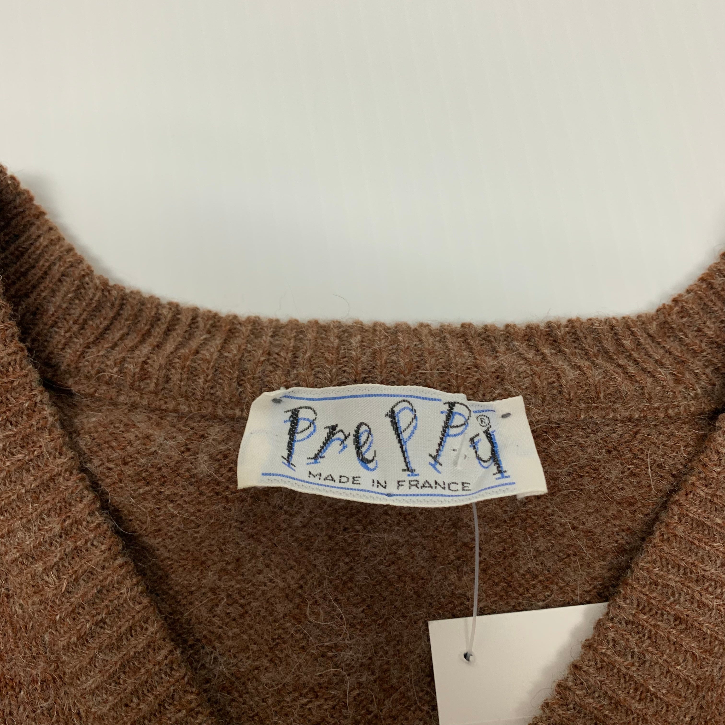 Vintage Brown Peppu Knit Sweater L