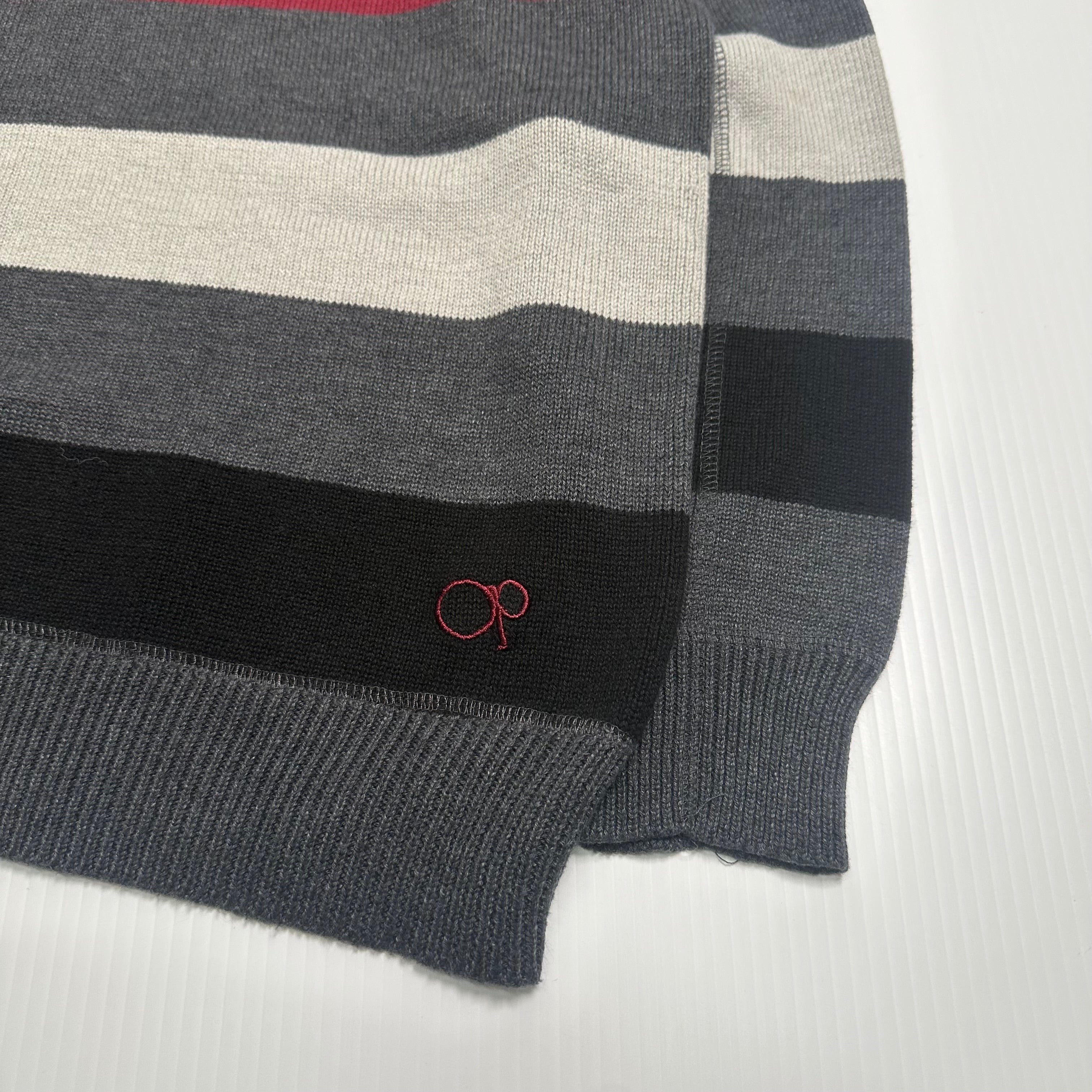 Y2K Ocean Pacific Striped Sweater S