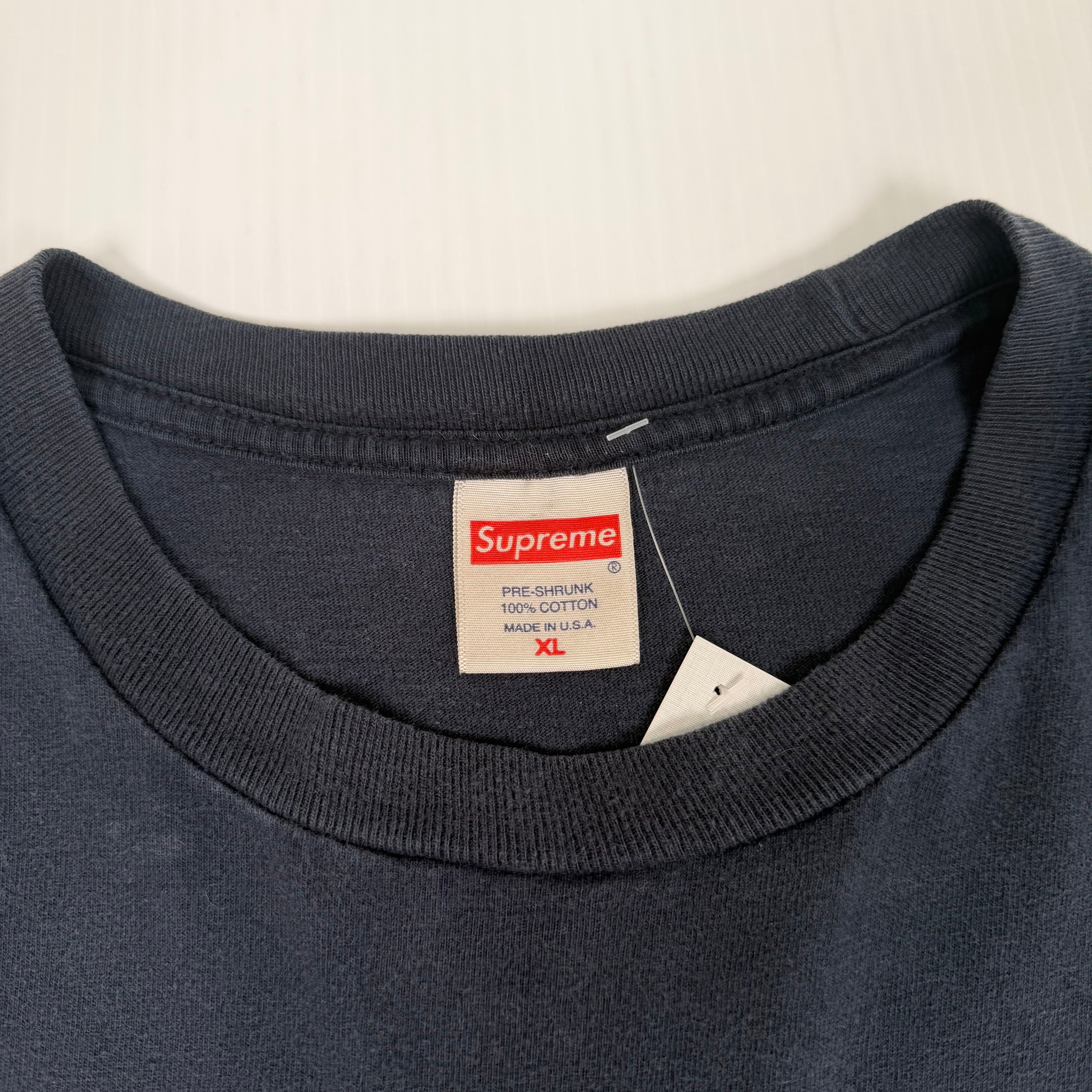 Supreme Abstract Crayon Graphic Tee XL