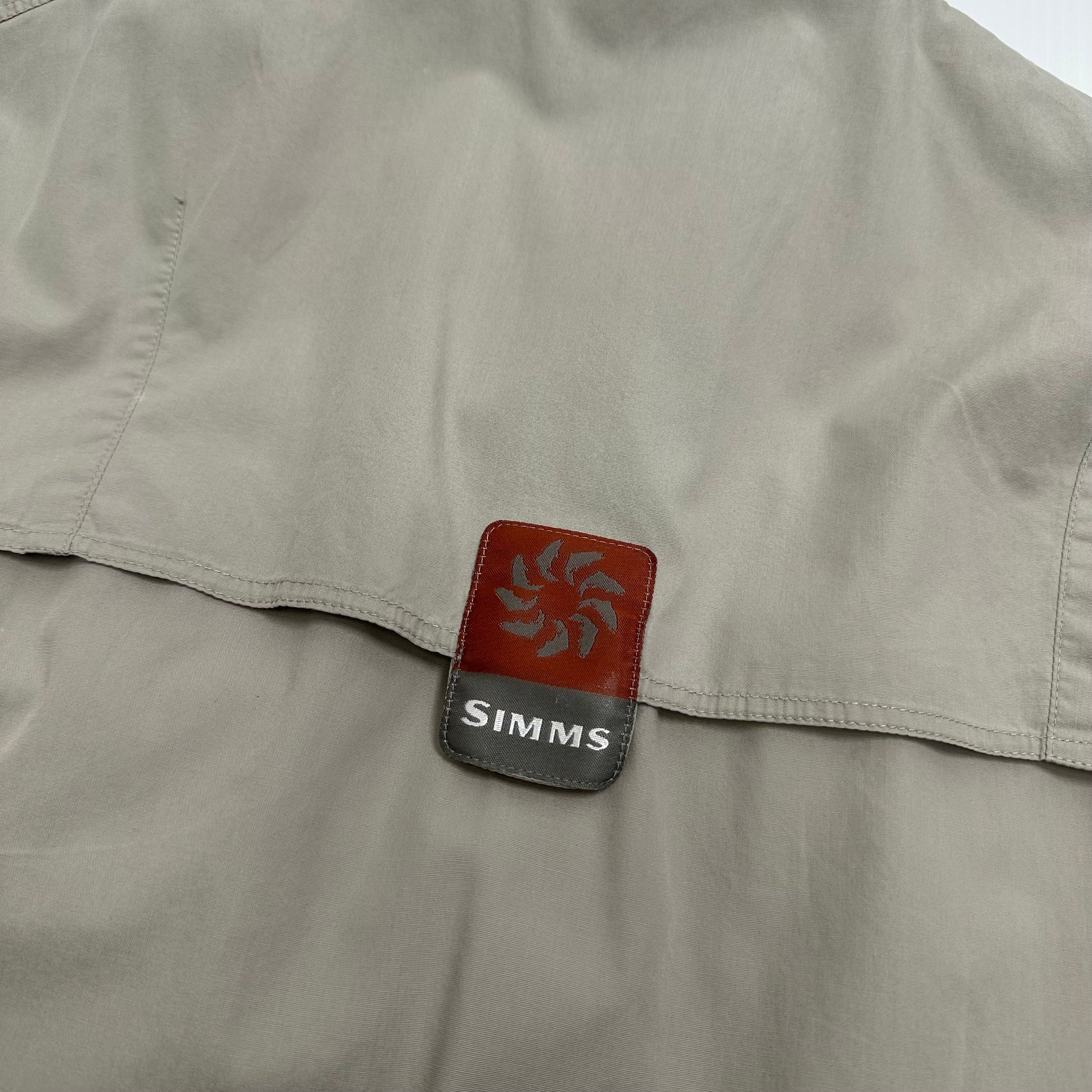 Simms Fishing Gear Tactical Button Up Shirt L