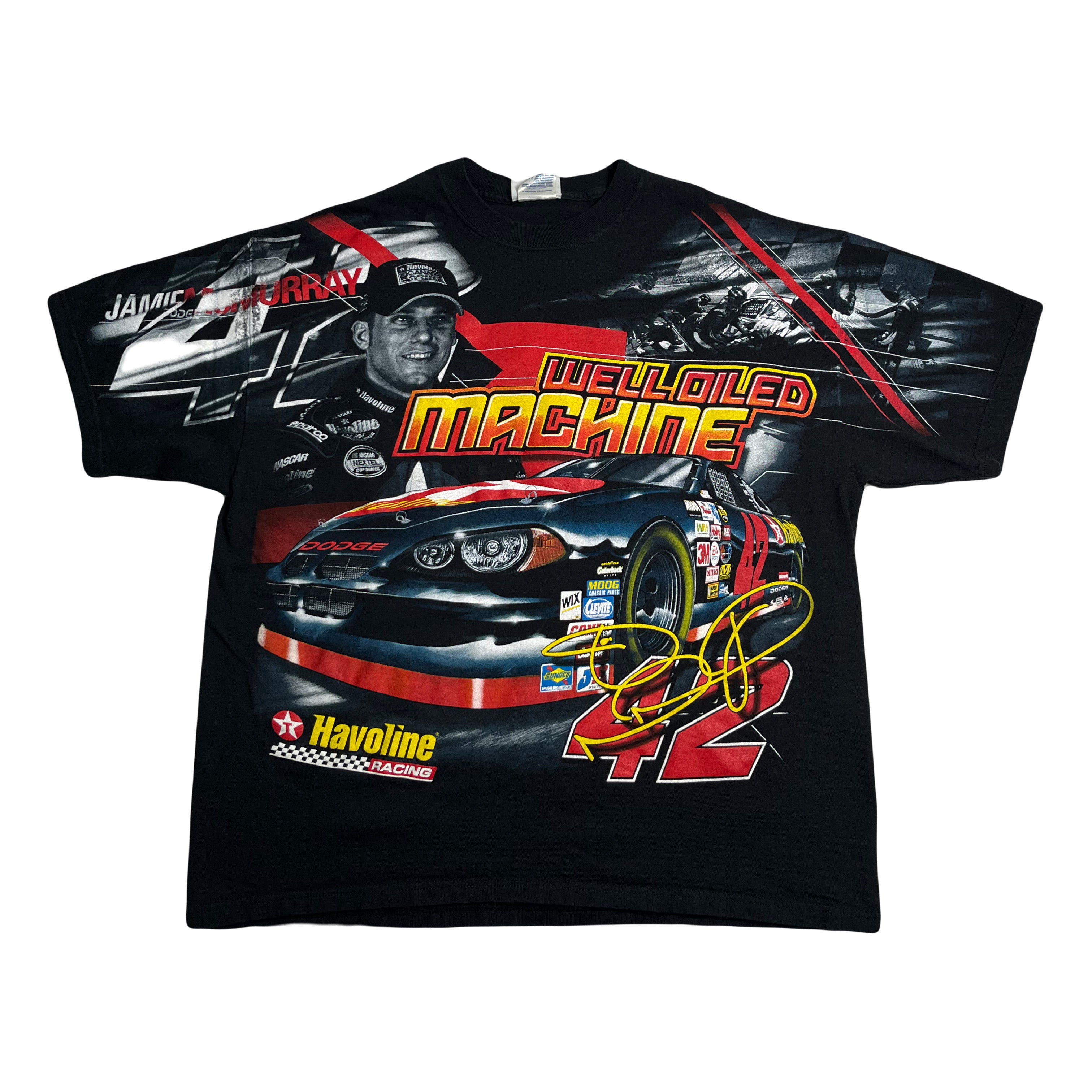 2004 Jamie McMurray Texaco AOP Racing Tee XL
