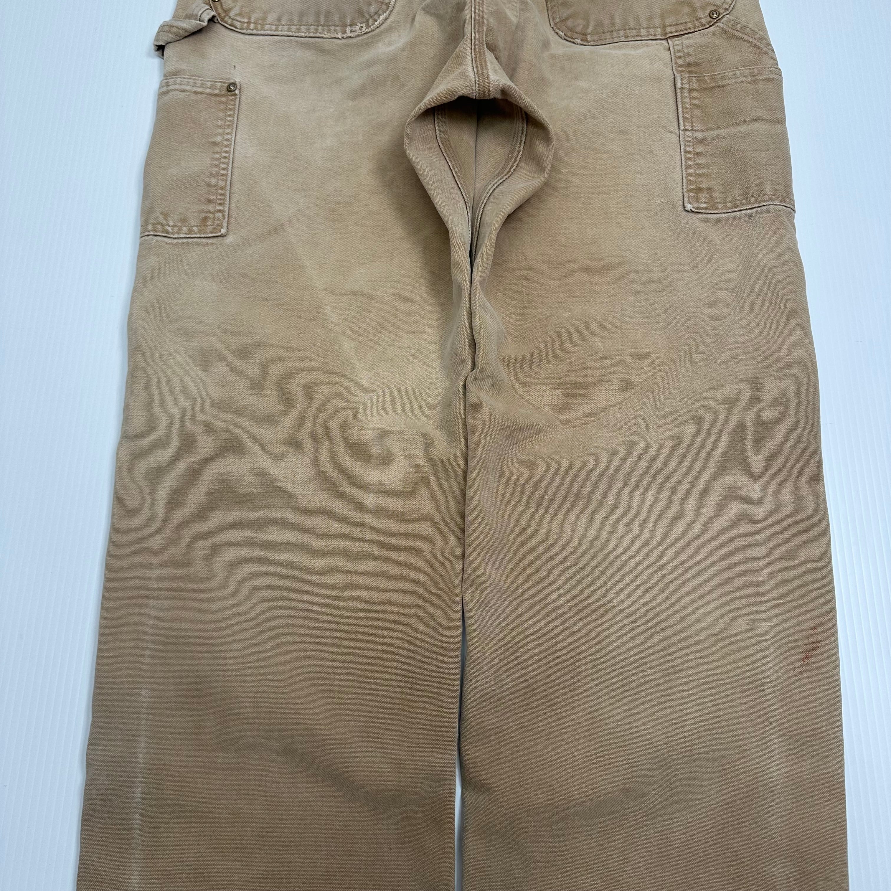Vintage Carhartt Faded Double Knee Denim 36