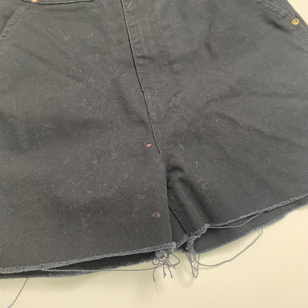 Vintage Carhartt Cutoff Short Overalls Women's 10