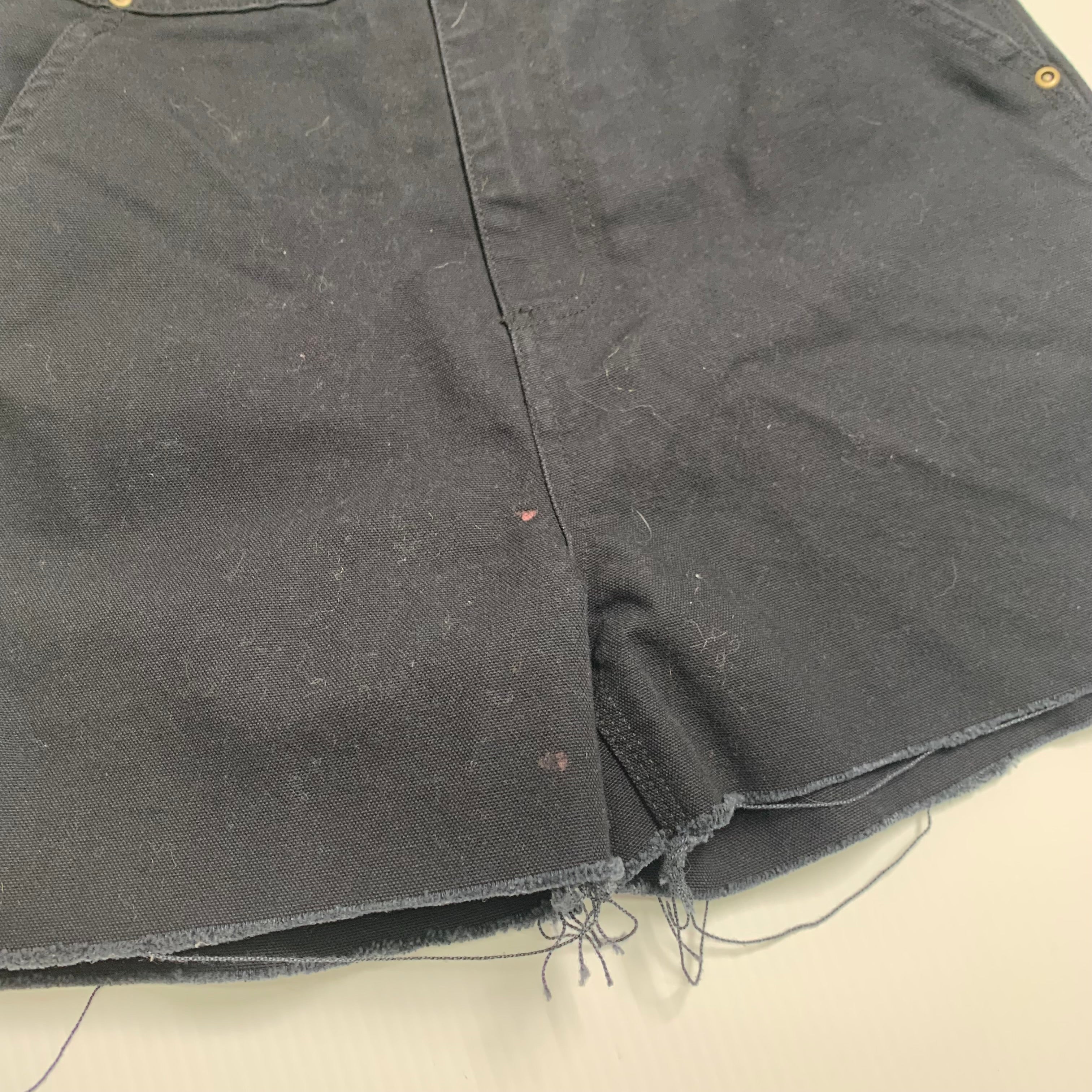 Vintage Carhartt Cutoff Short Overalls Women's 10