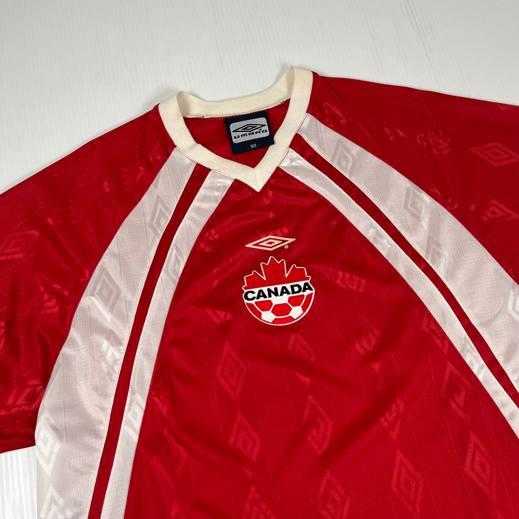 Rework Vintage Umbro x Canada Soccer Jersey M