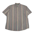 Vintage Marks & Spencer Striped Short Sleeve Shirt L