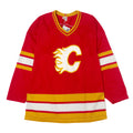 Vintage CCM Calgary Flames NHL Hockey Jersey S