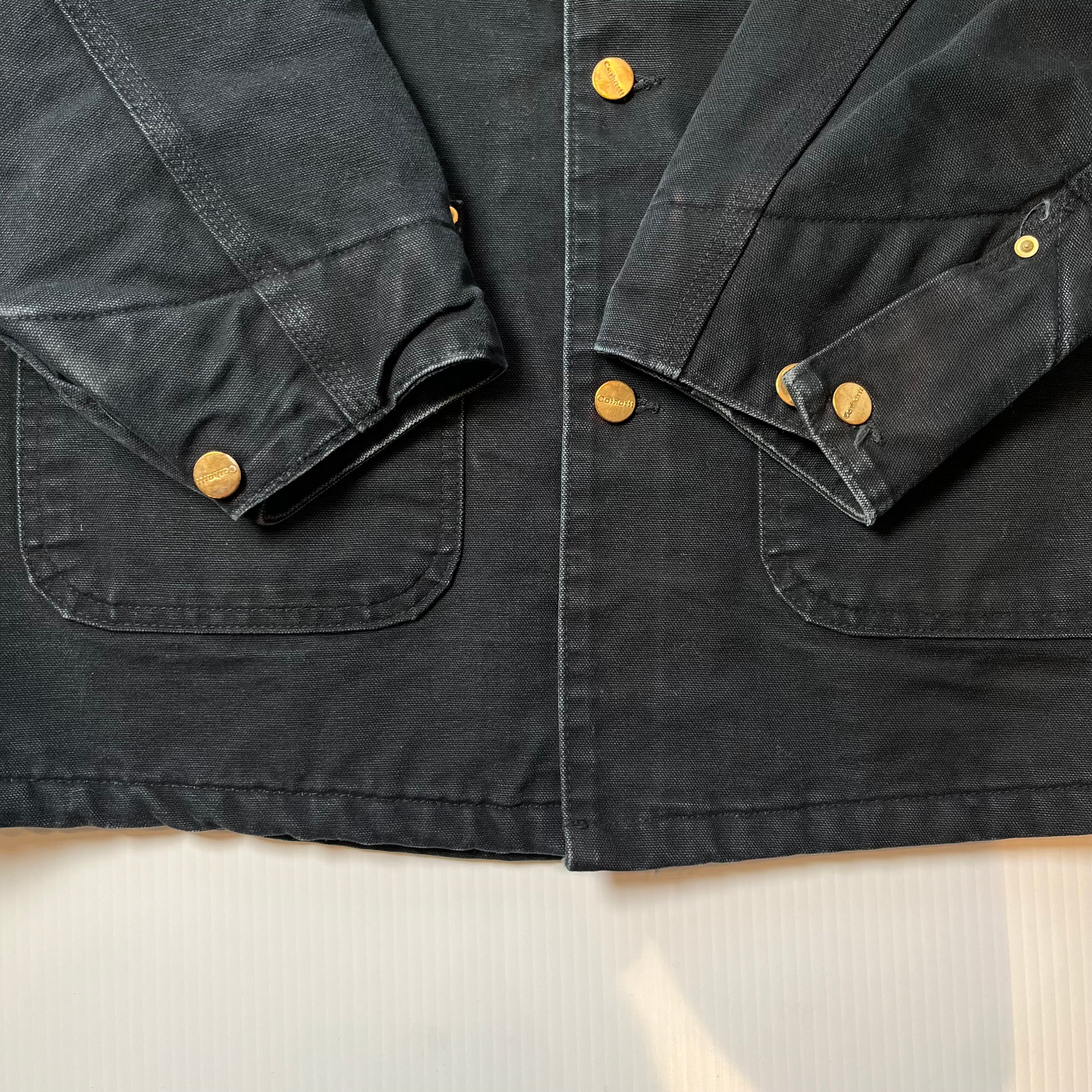 Vintage Carhartt Blanket Lined Suncor Chore Coat XL